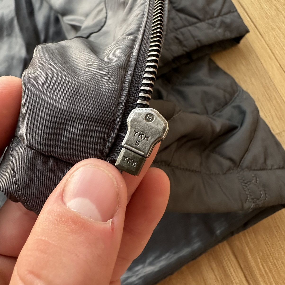 Burberry Vintage Burberry Quilted Diamond Monogram Grey Jacket Size L / US 10 / IT 46 - 15 Thumbnail