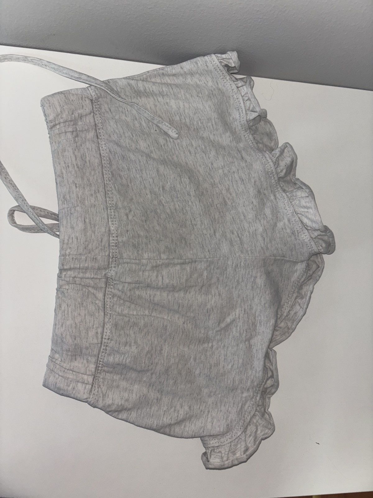 Shein Tight grey shorts Size 22" - 2 Thumbnail