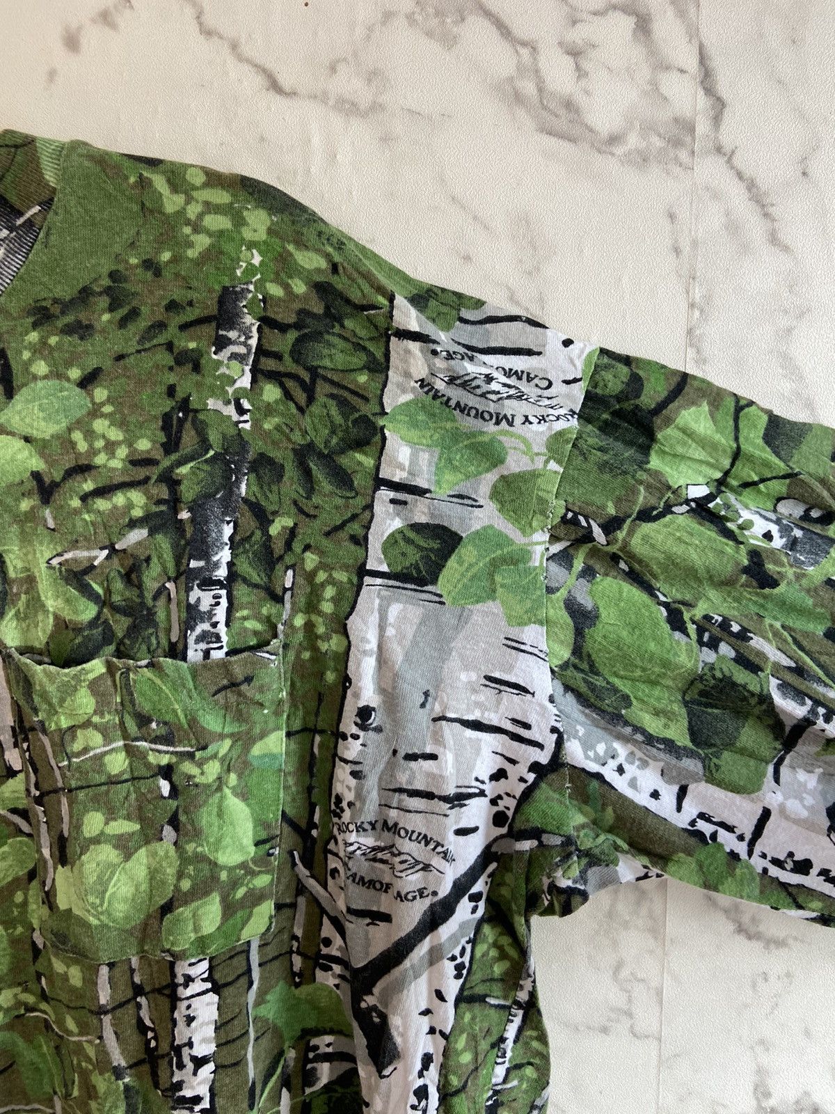 Realtree Vintage Liberty Mountain Camoflage Longsleeve Size US L / EU 52-54 / 3 - 5 Thumbnail