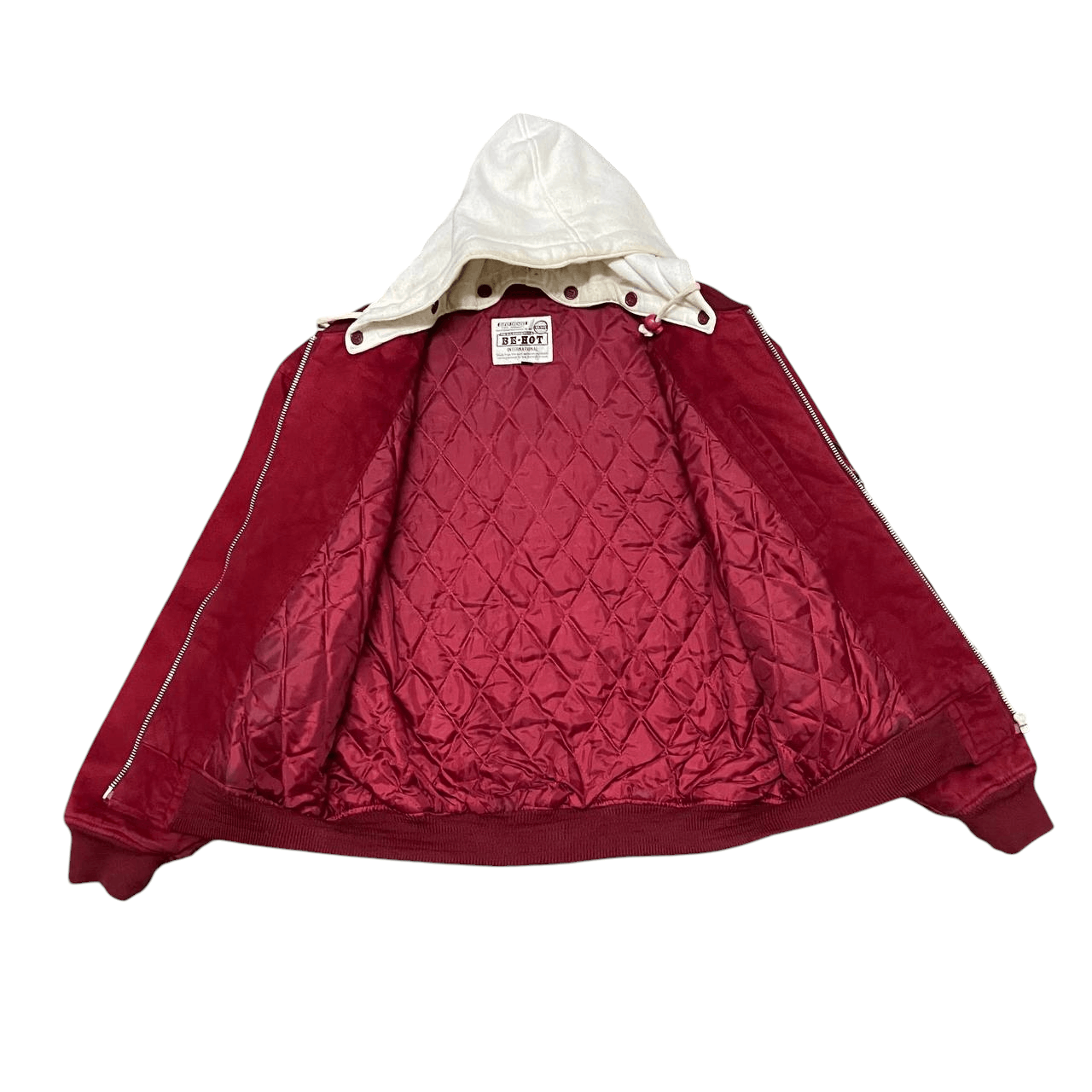 Issey Miyake Vintage Be-Hot Grandiose Bomber Jacket with Hood Size US M / EU 48-50 / 2 - 9 Thumbnail