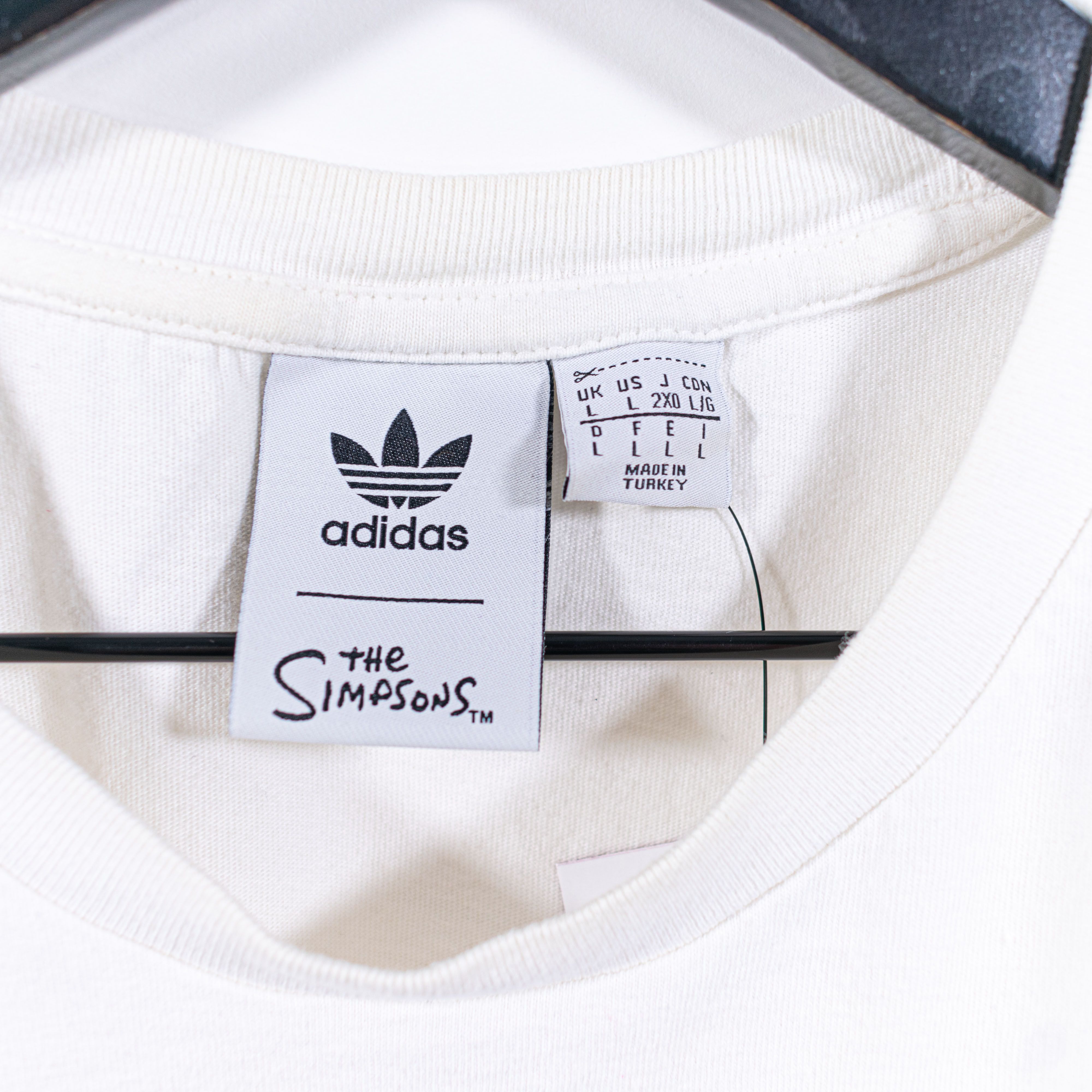 Adidas × Vintage Adidas The Simpsons Krusty Burger T-Shirt Y2K Cartoon Size US L / EU 52-54 / 3 - 9 Thumbnail