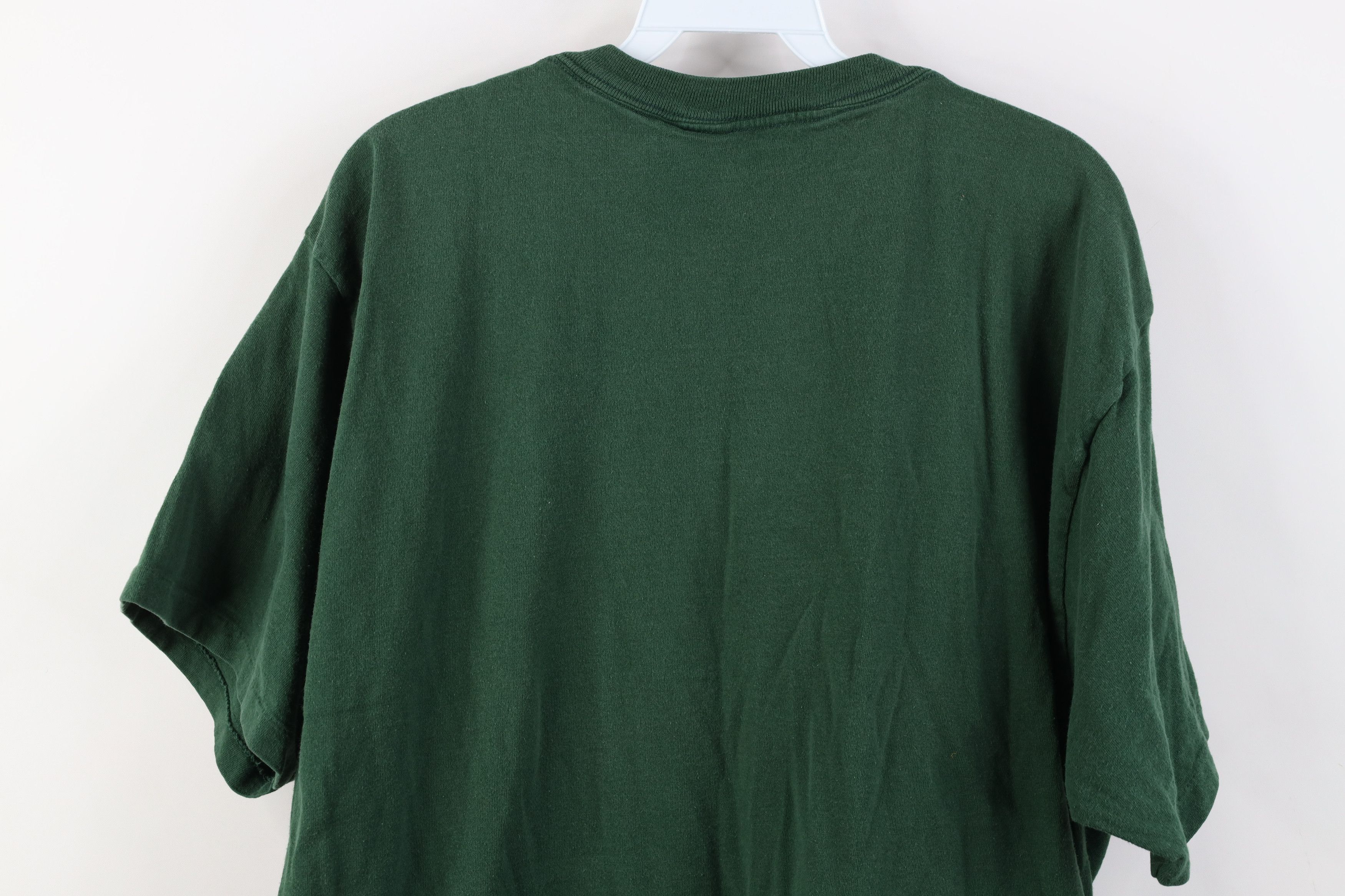 Vintage Vintage 90s Eastern Michigan University Short Sleeve T-Shirt Size US XL / EU 56 / 4 - 15 Thumbnail