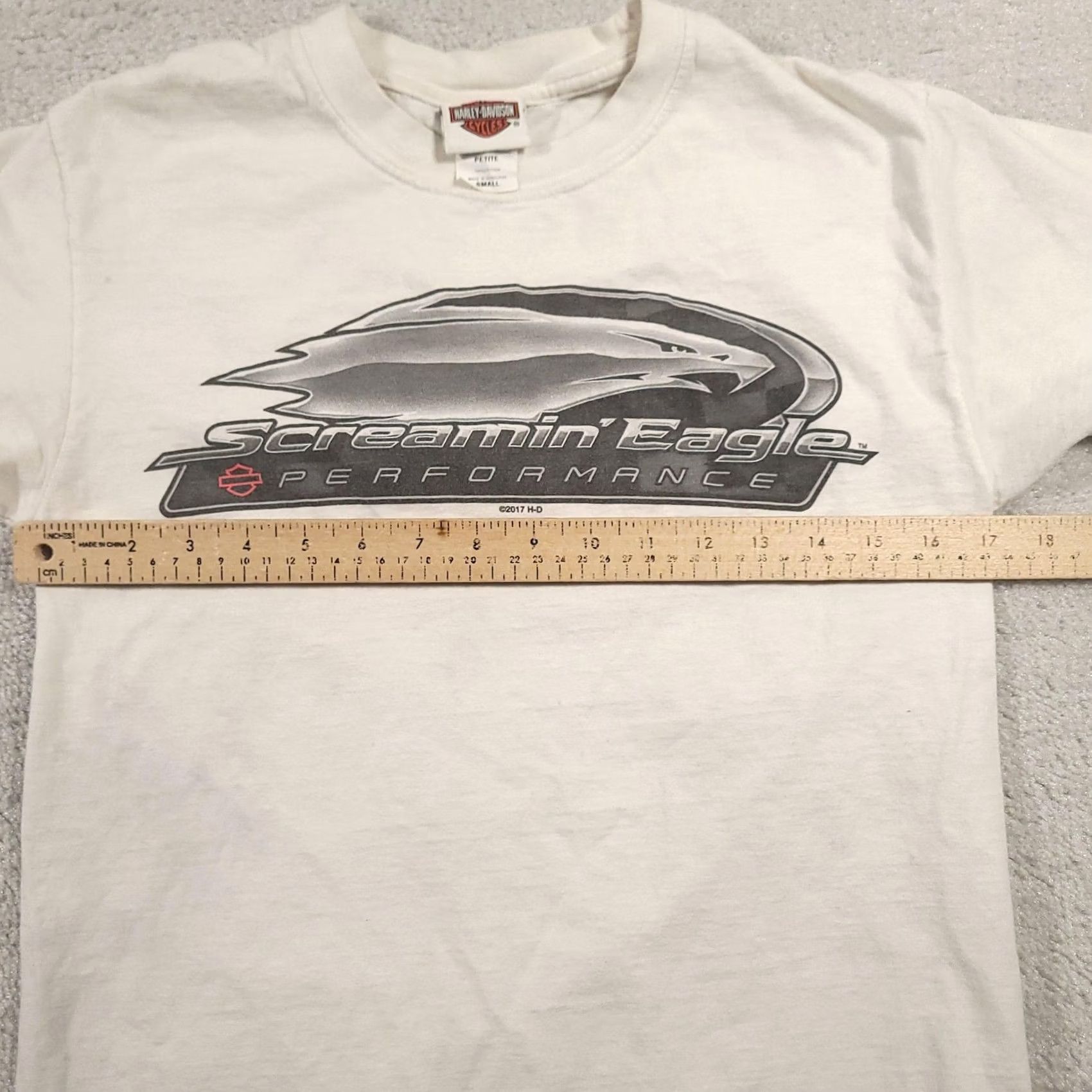 Harley Davidson Harley-Davidson Shirt Mens Small White Screamin Eagle Performance Quincy IL Size US S / EU 44-46 / 1 - 7 Thumbnail