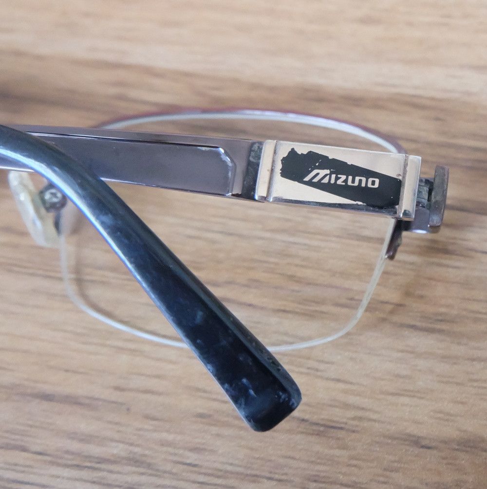 Mizuno Mizuno MG-6917s Half Rim Glasses Made in Japan Size ONE SIZE - 10 Thumbnail