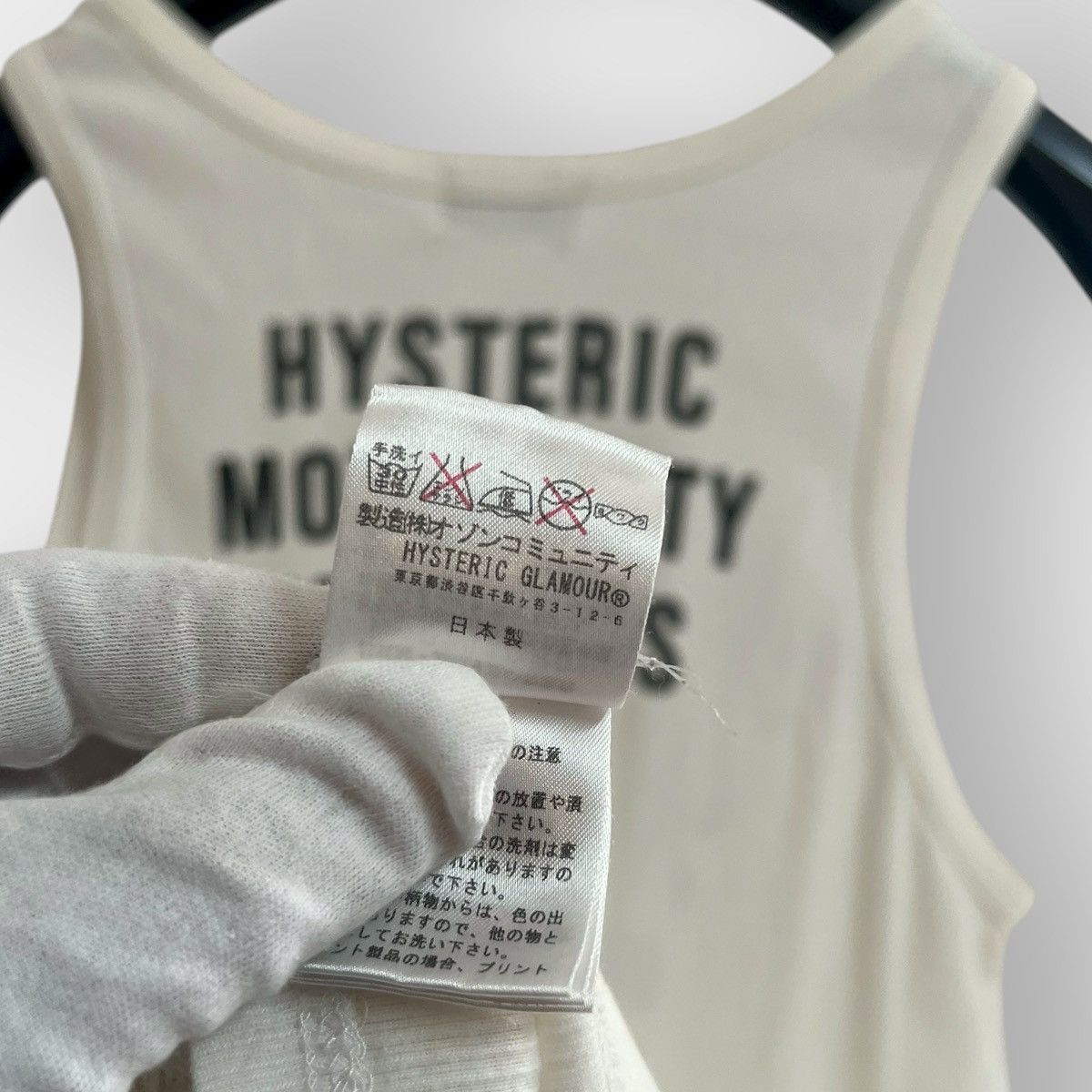 Hysteric Glamour STEAL! 2000s Hysteric Glamour Detroit Rumbles Tank Top Size US S / EU 44-46 / 1 - 4 Thumbnail