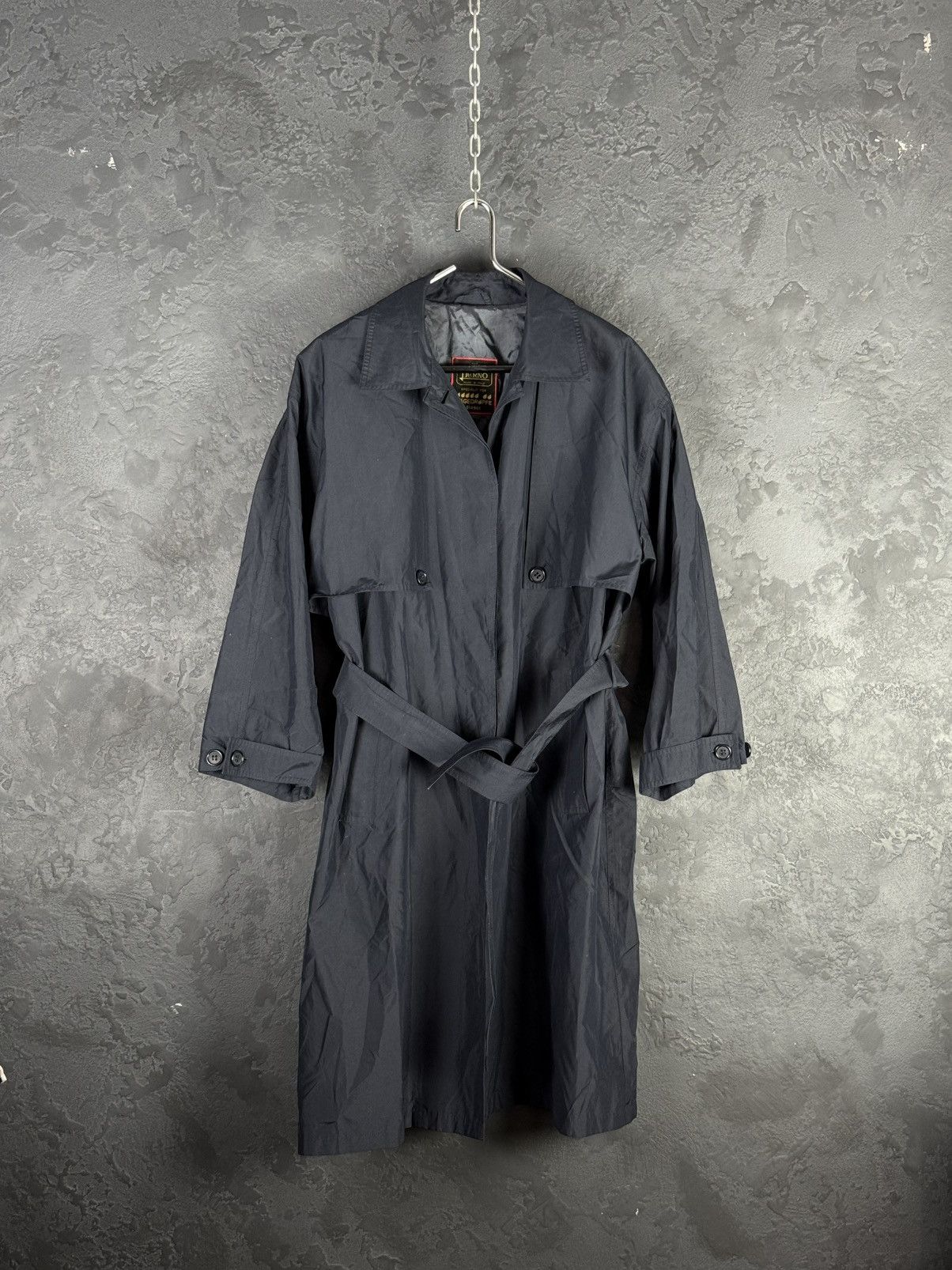 Herno HERNO Vintage Made in Italy Light Belted Trench Coat Size L / US 10 / IT 46 - 1 Thumbnail