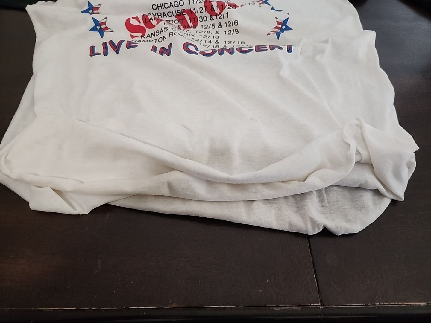 Band Tees VINTAGE ROLLING STONES 1980 TOUR RAGLAN TSHIRT Size US L / EU 52-54 / 3 - 15 Thumbnail