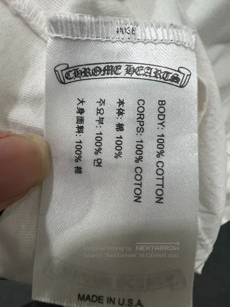 Chrome Hearts CHROME HEARTS Size S Short - sleeved t - shirt Size US S / EU 44-46 / 1 - 4 Thumbnail