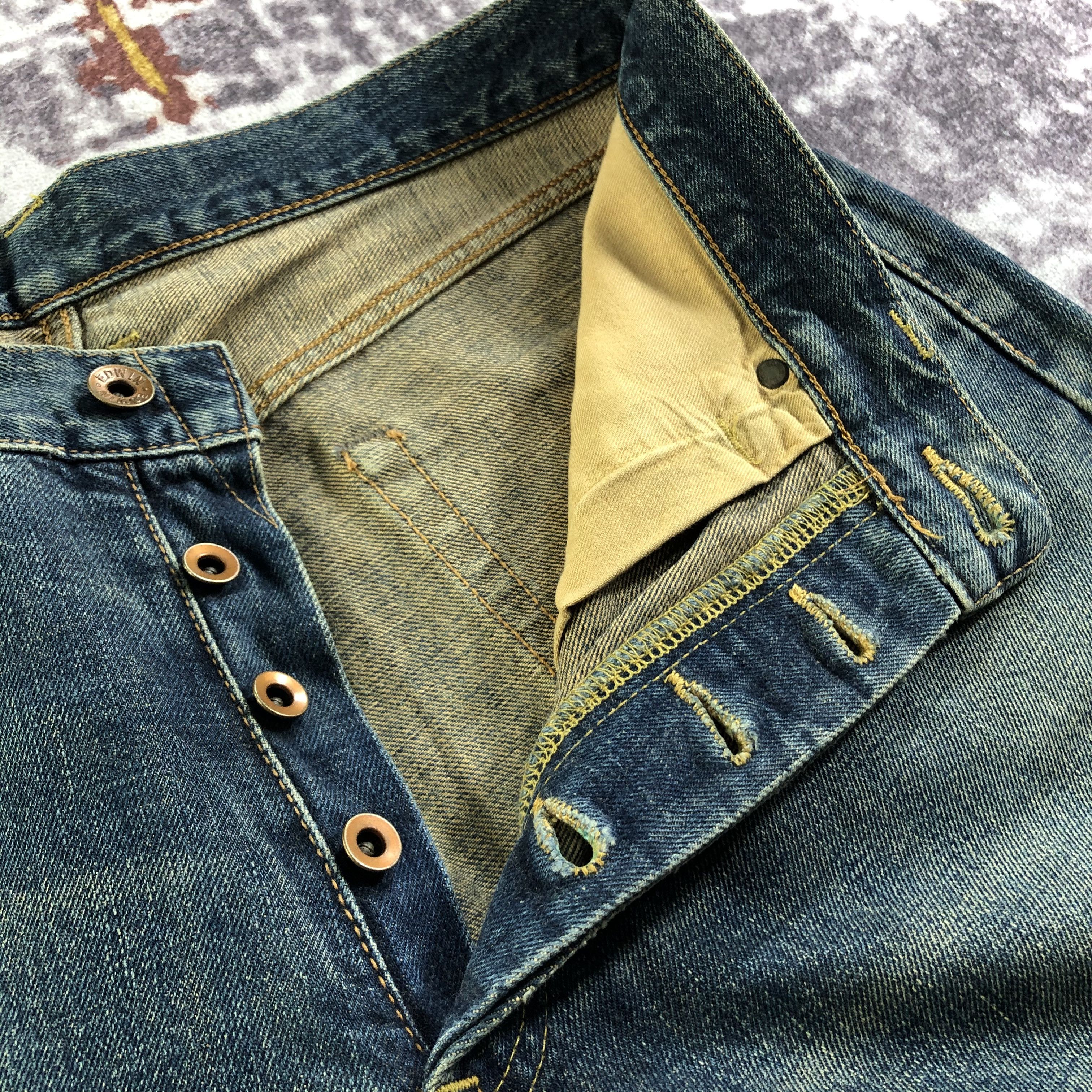 Edwin Vintage Edwin 505 Selvedge Jeans-JM3546 Size US 34 / EU 50 - 8 Thumbnail