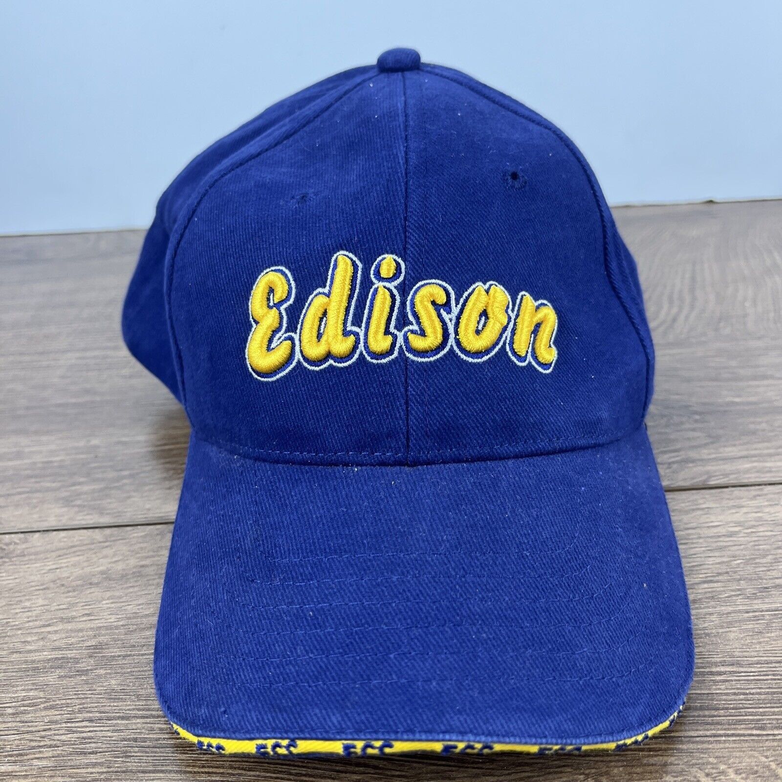 Other Edison Blue Streaks Hat Edison High School Hat Adjustable Ad Size ONE SIZE - 1 Thumbnail