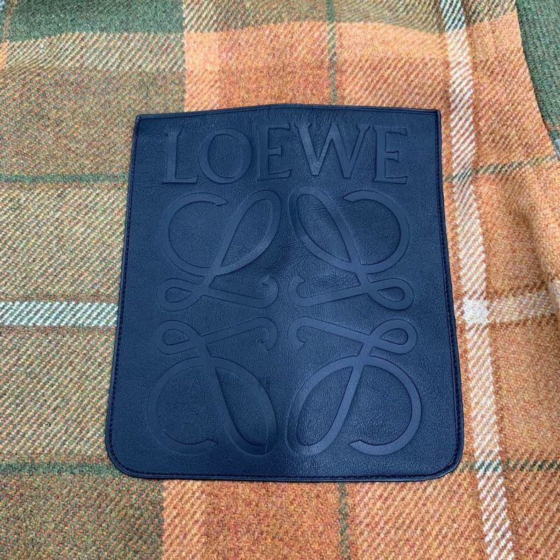 Loewe Loewe Brown plaid wool collar long sleeve single button sh Size S / US 4 / IT 40 - 6 Thumbnail