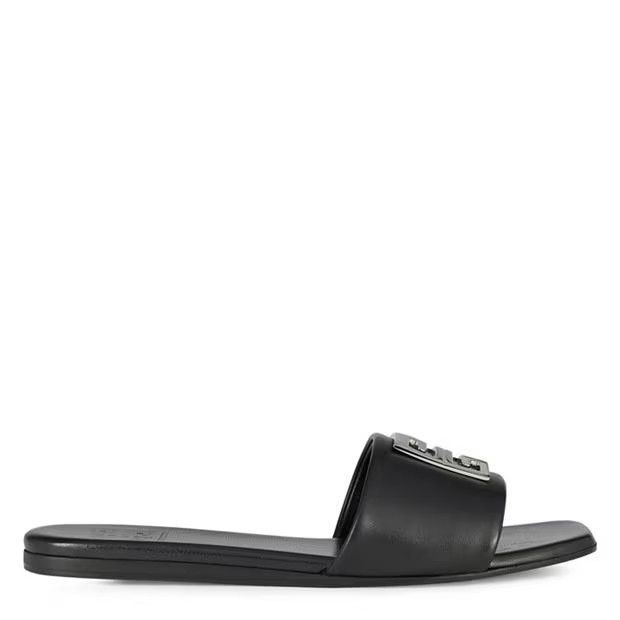 image of Givenchy O1Srvl11E0424 4G Flat Sandals In Black, Women's
