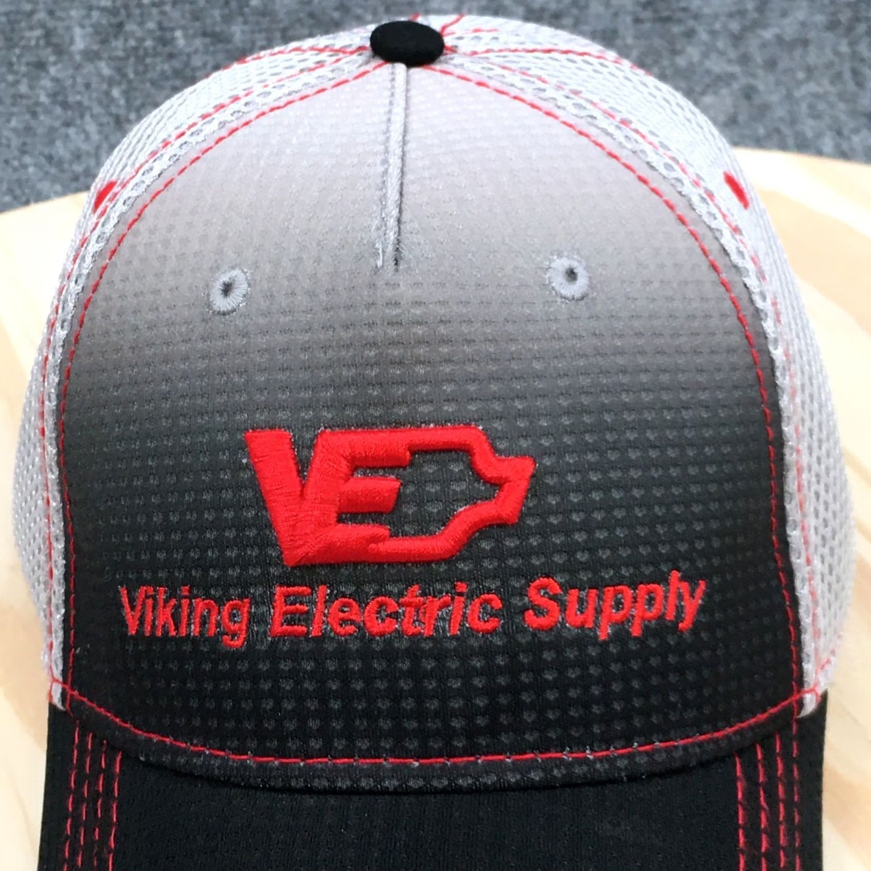 Vintage Viking Electric Supply Baseball Cap Unisex Black OS Adjustable Embroidered Logo Size ONE SIZE - 3 Thumbnail