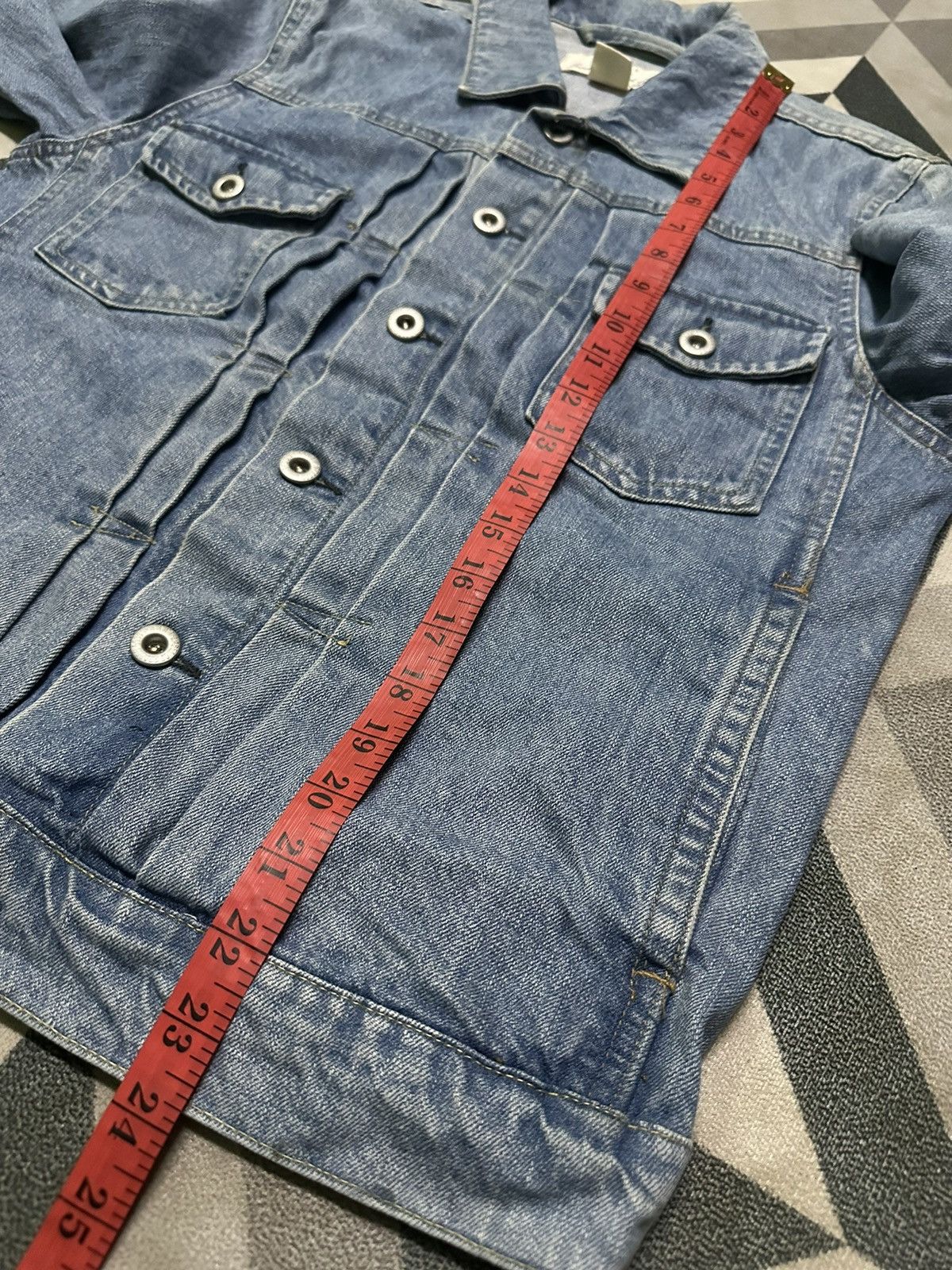H&M × L.O.G.G. L.O.G.G by H&M type 2 denim jacket Size US S / EU 44-46 / 1 - 11 Thumbnail