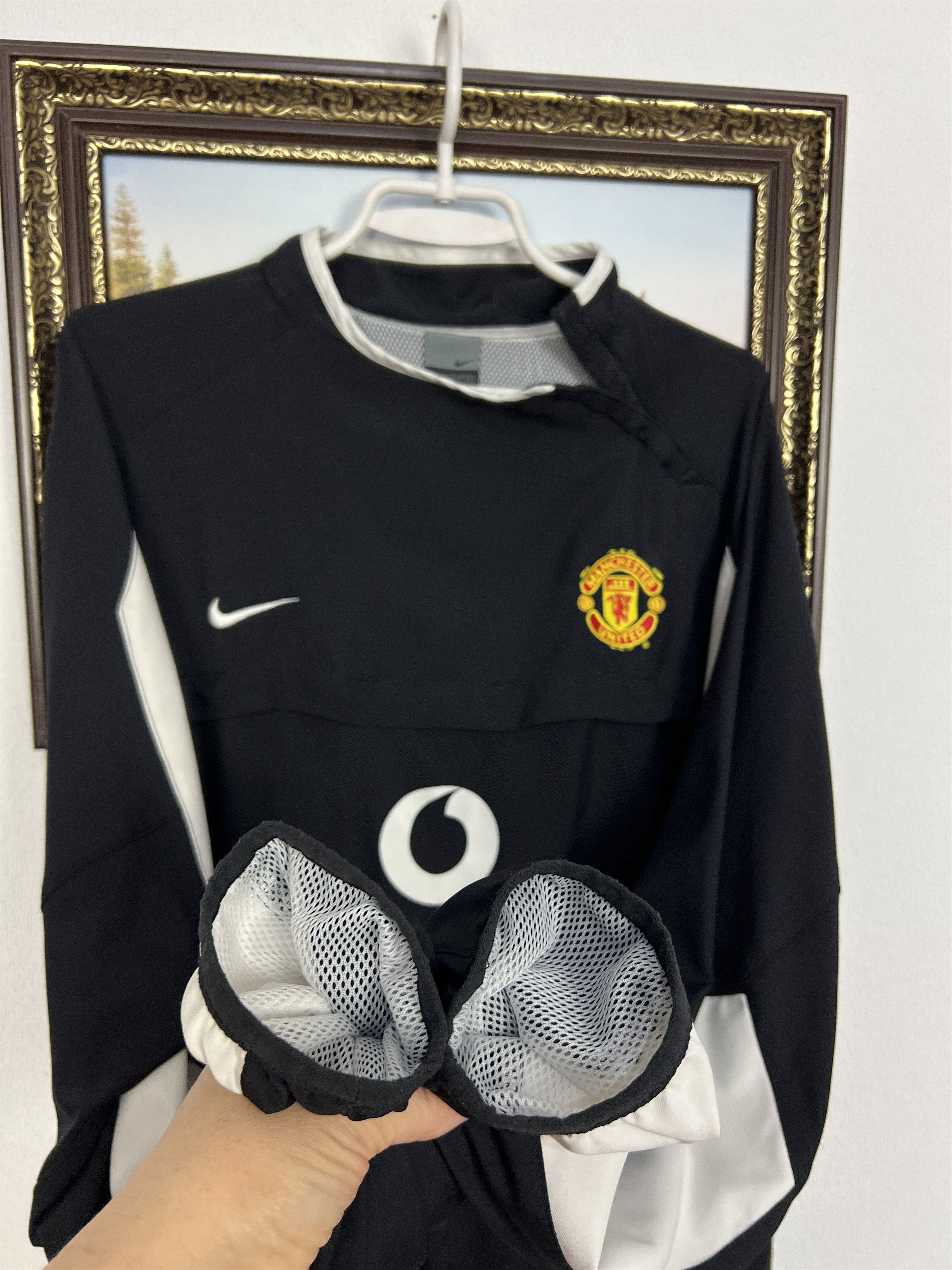 Nike Vintage Manchester United Football Jacket Soccer Track Top Size US L / EU 52-54 / 3 - 5 Thumbnail