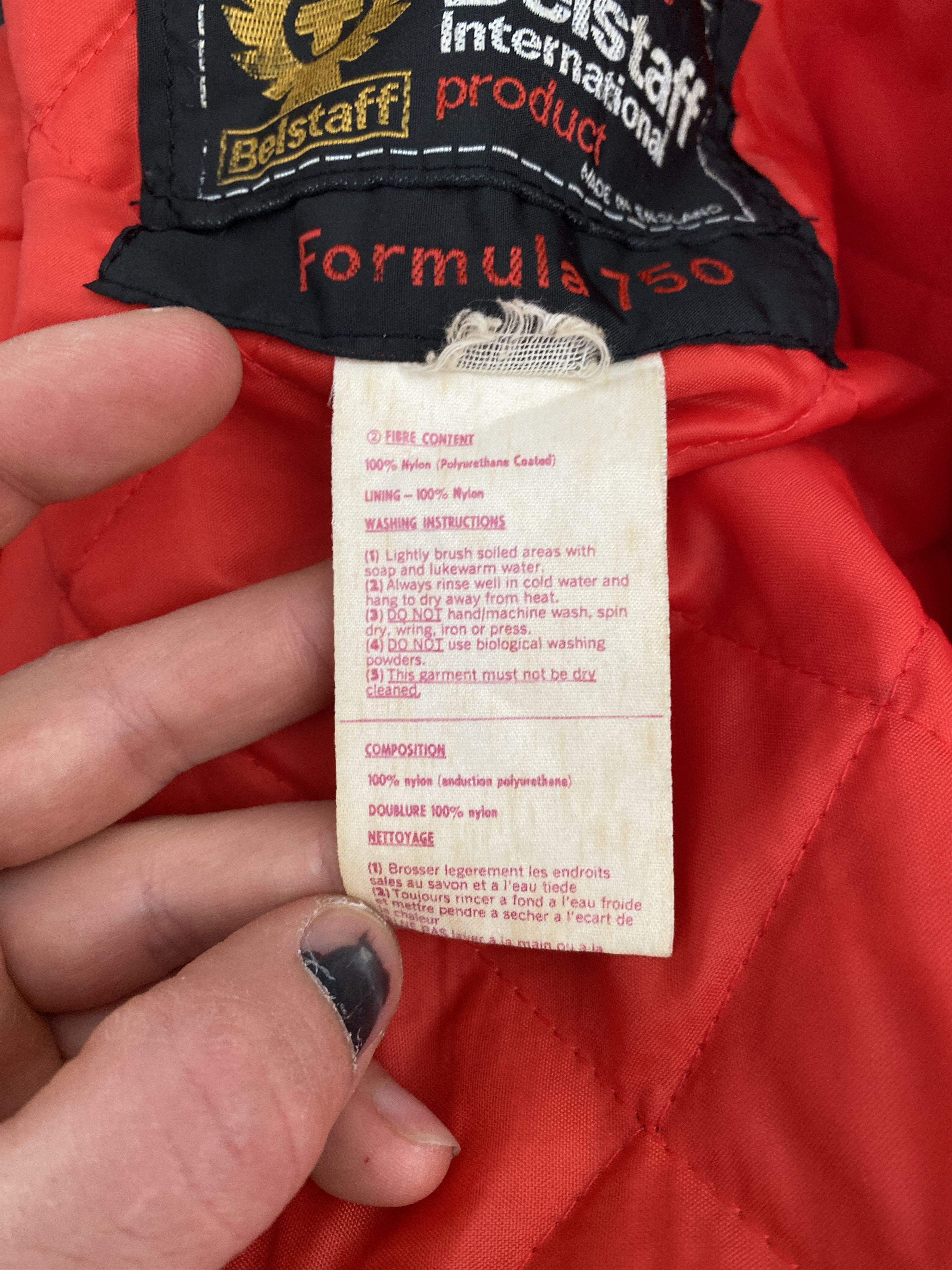 Belstaff 1975 Belstaff Formula 750 Professional Motorcycle Size L Size US L / EU 52-54 / 3 - 14 Thumbnail