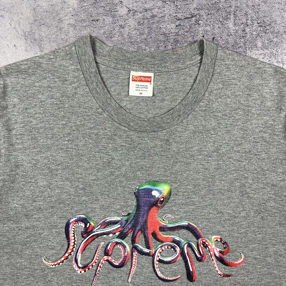 Supreme Supreme rare tentacles big logo tee Size US M / EU 48-50 / 2 - 3 Thumbnail