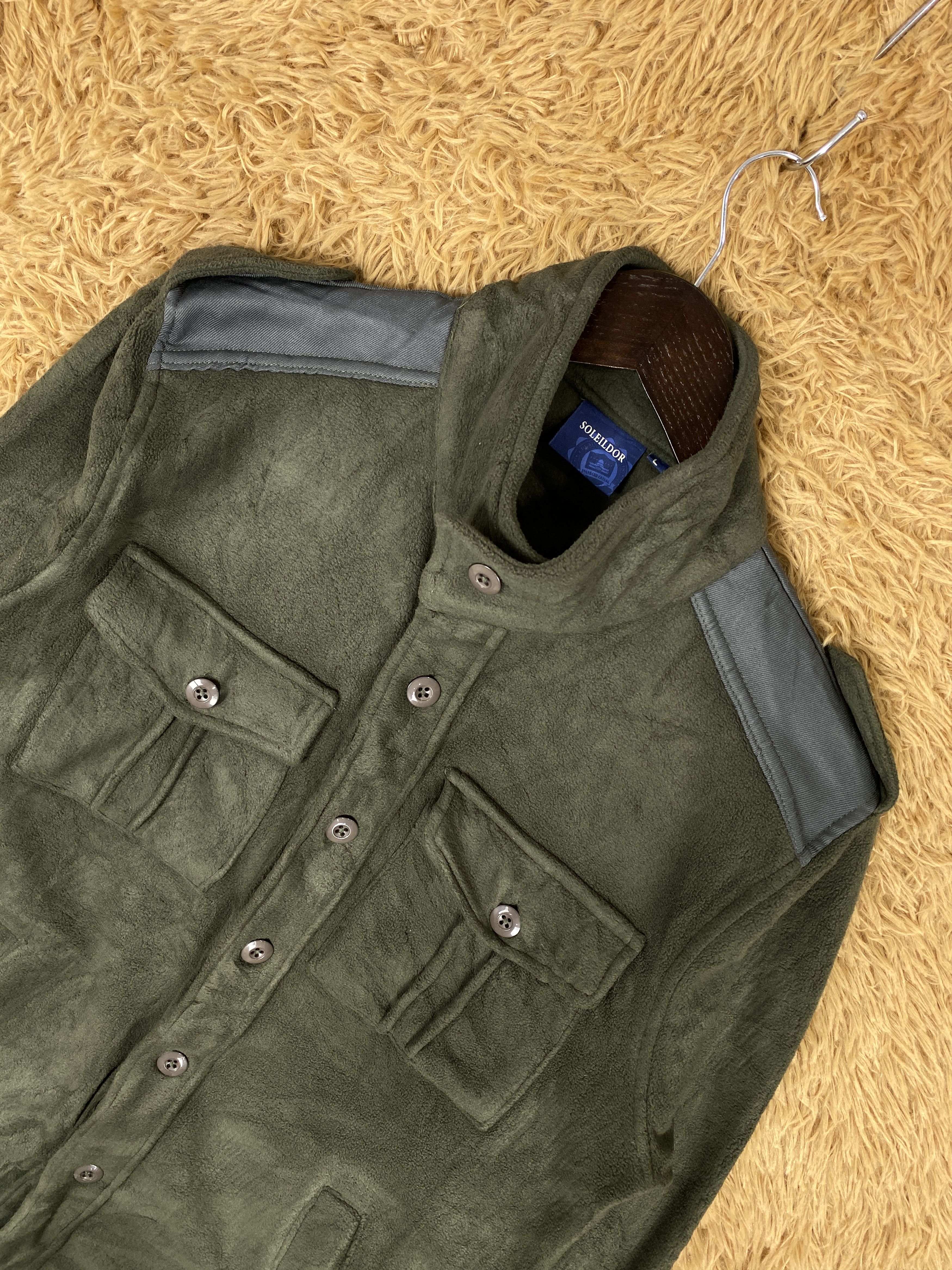 Japanese Brand Vintage Solieldor Fleece Jacket J2237 Size US S / EU 44-46 / 1 - 4 Thumbnail