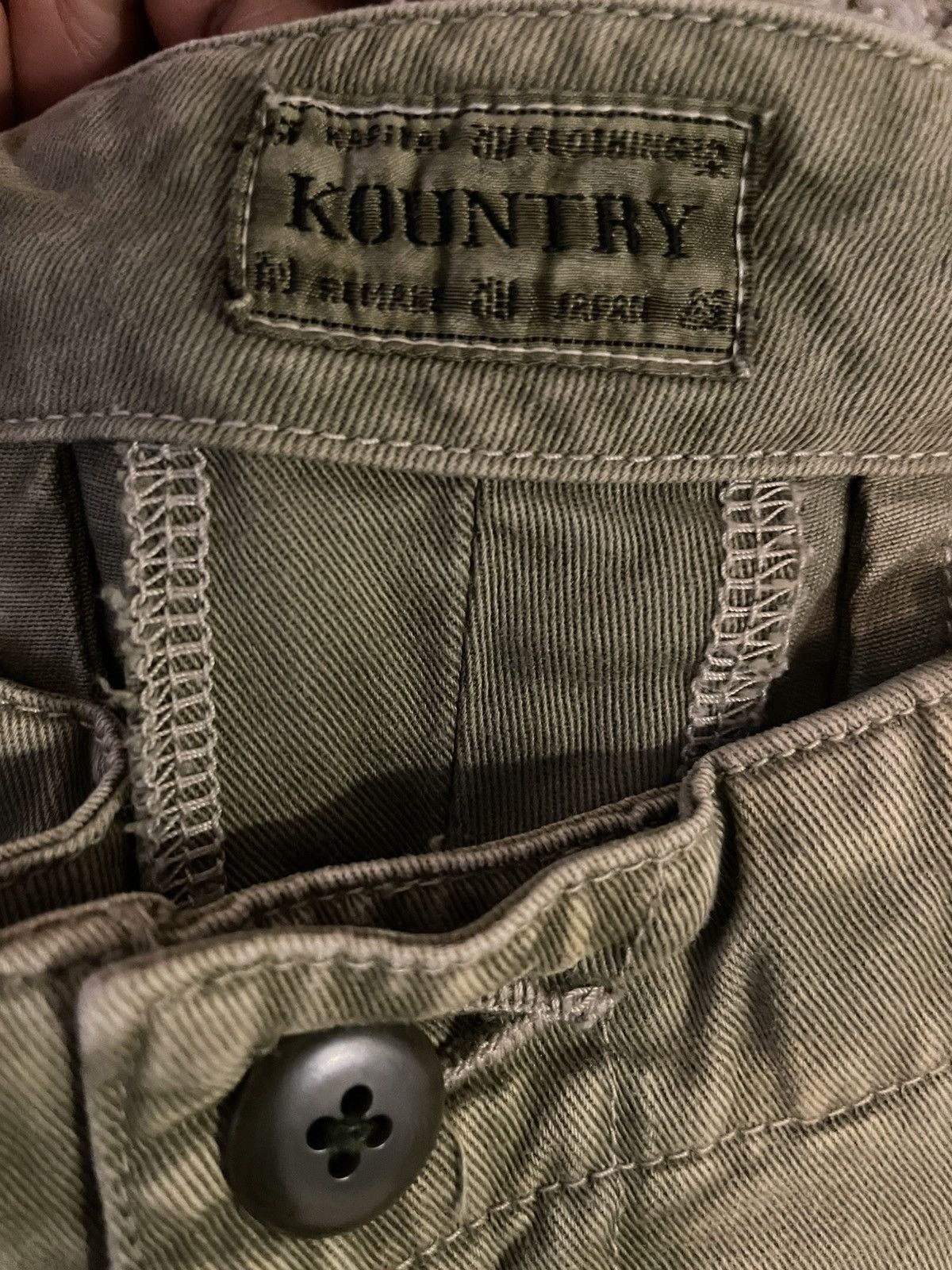 Kapital Kountry KAPITAL "Katsuragi High Waisted NIME Pants” Lumberjack Size US 34 / EU 50 - 2 Thumbnail