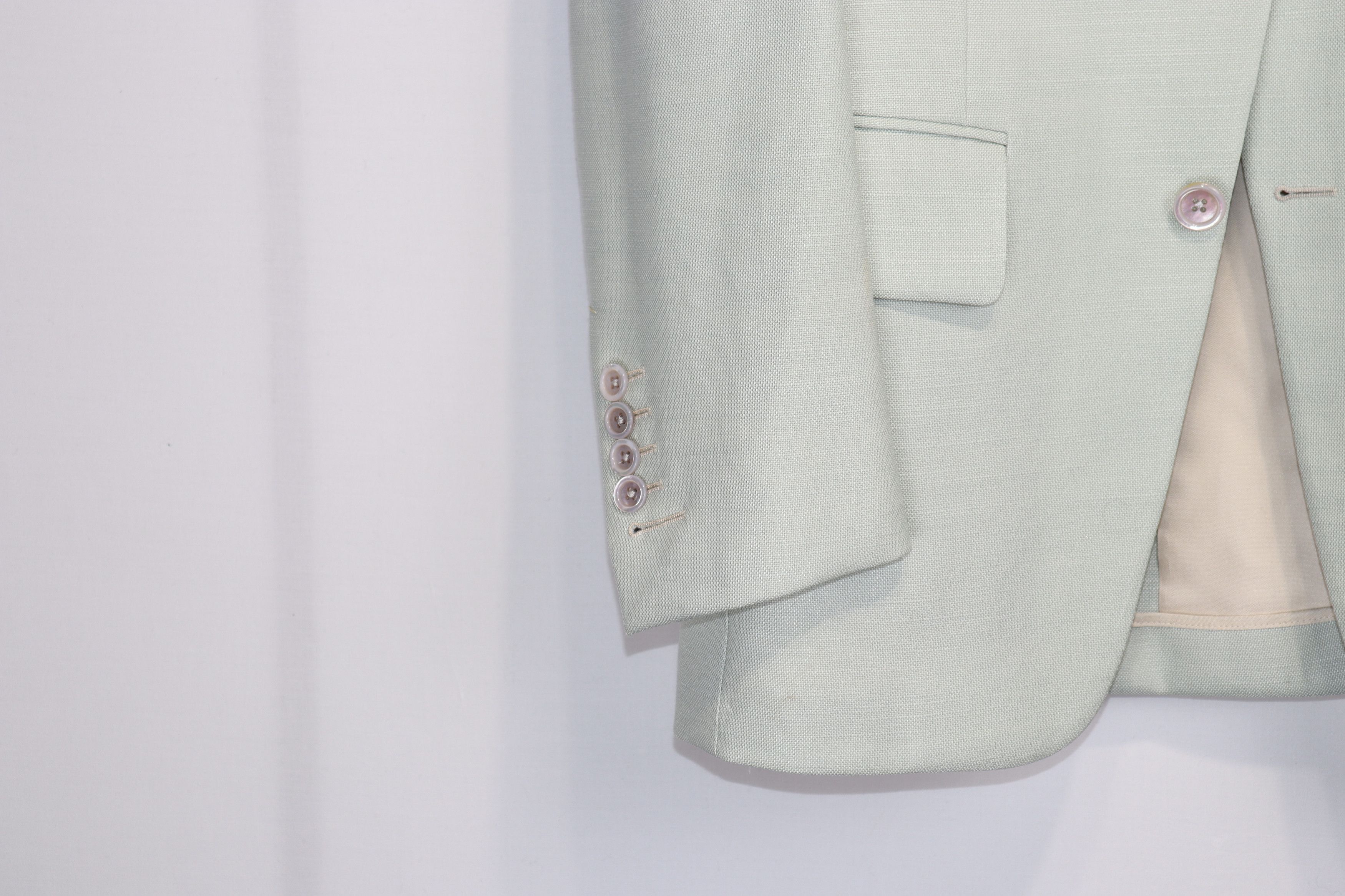 Tom Ford o1rshd1 New Spencer Blazer Jacket in Light Blue Size US S / EU 44-46 / 1 - 6 Thumbnail
