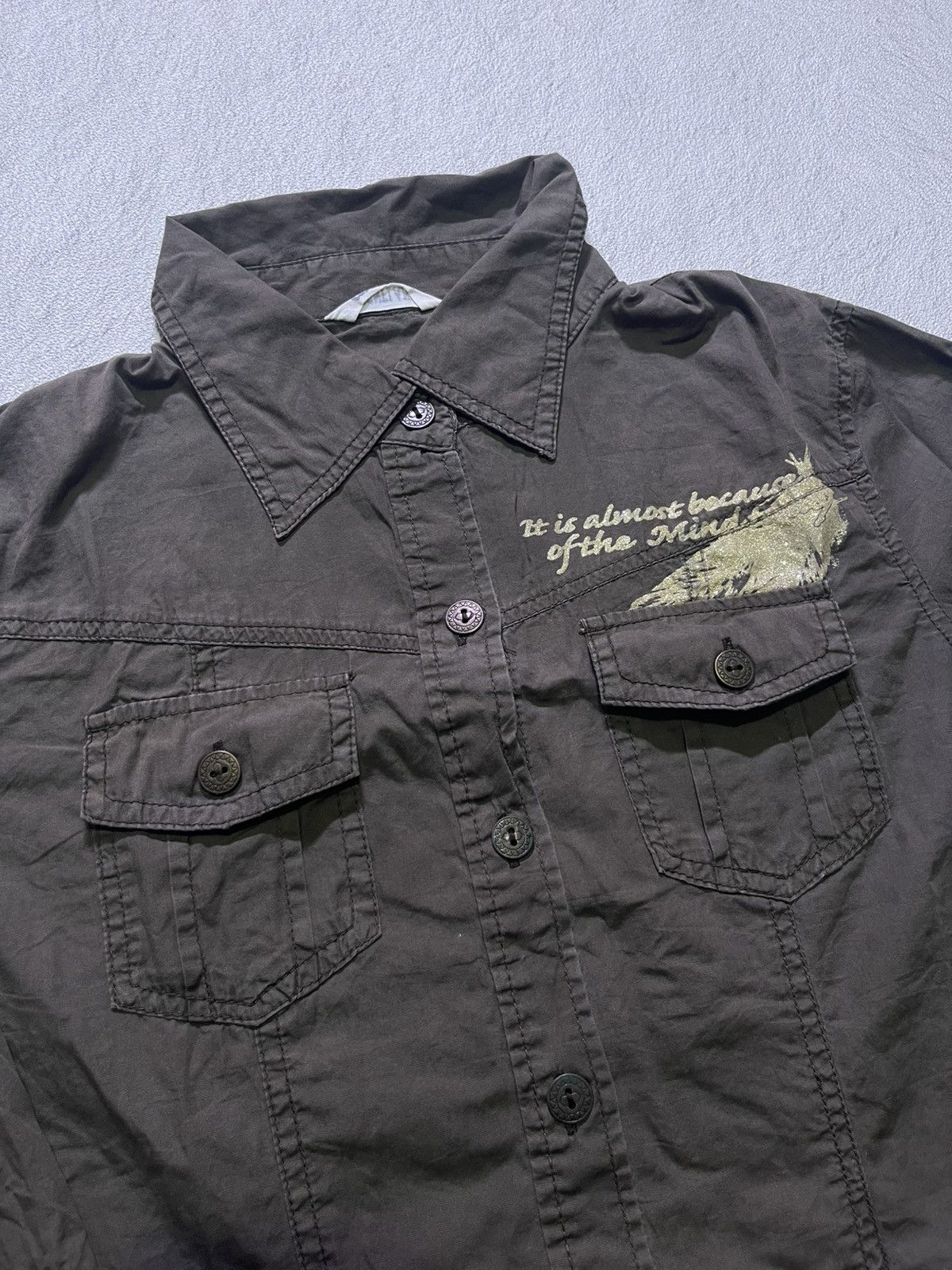 Japanese Brand Y2K KORNFLAKE short sleeve shirt Size M / US 6-8 / IT 42-44 - 6 Thumbnail