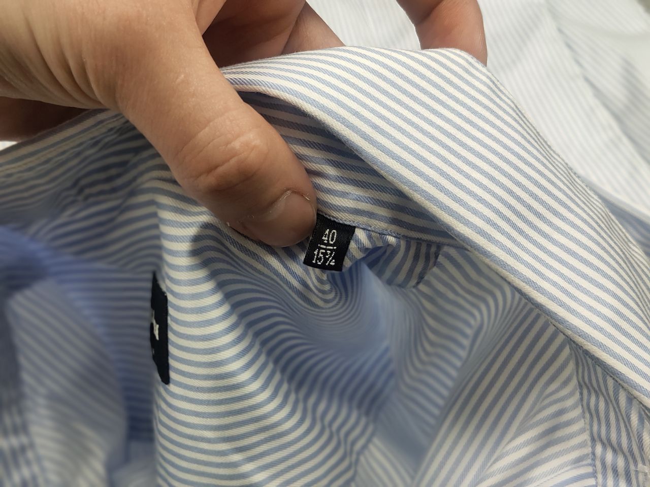 Giorgio Armani Giorgio Armani Design blue thin stripes Long sleeve shirt Size US M / EU 48-50 / 2 - 14 Thumbnail