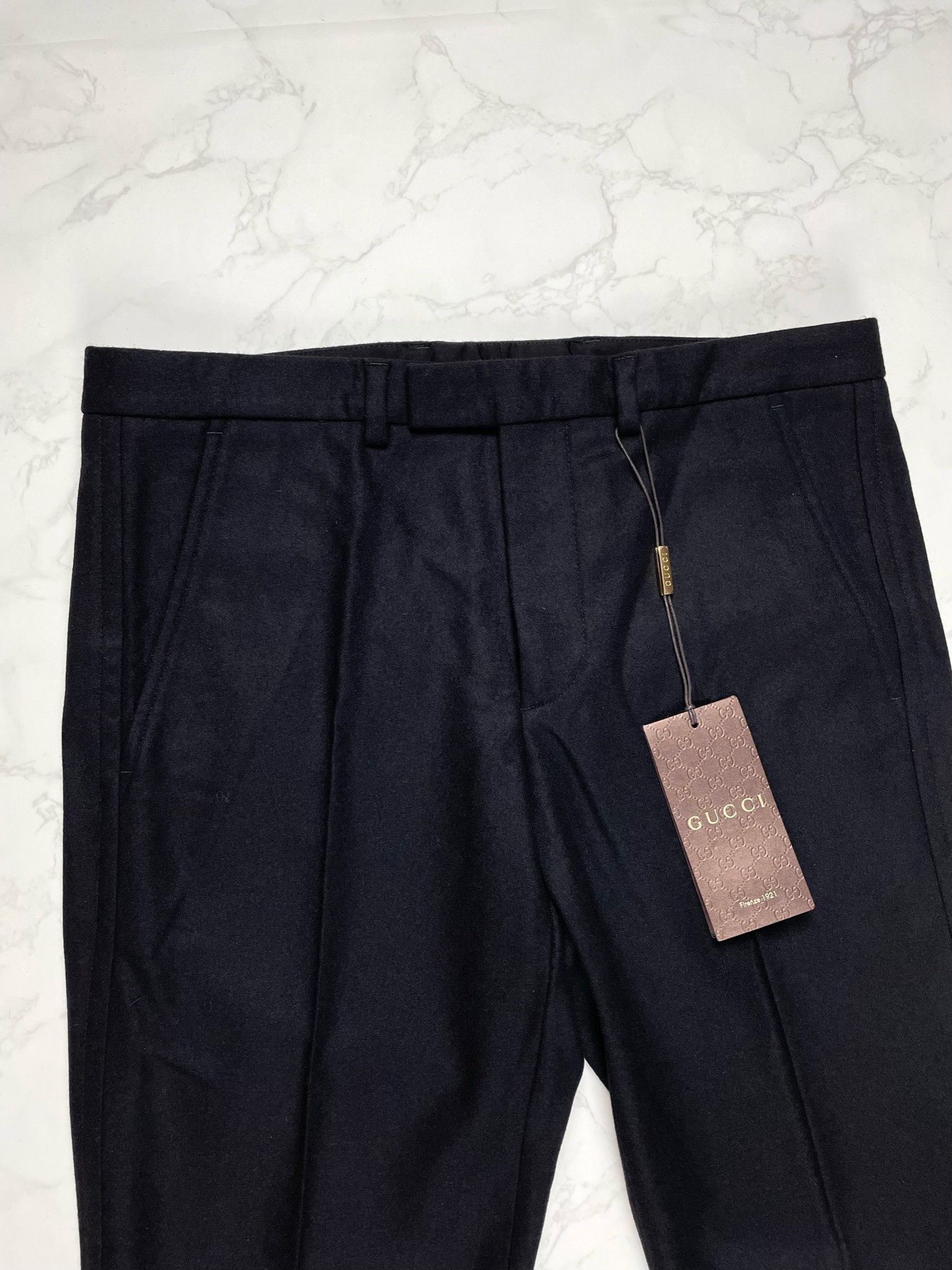 Gucci 🔥70% OFF🔥 [SALE] Gucci Black Wool Casual Pants Size US 30 / EU 46 - 7 Thumbnail