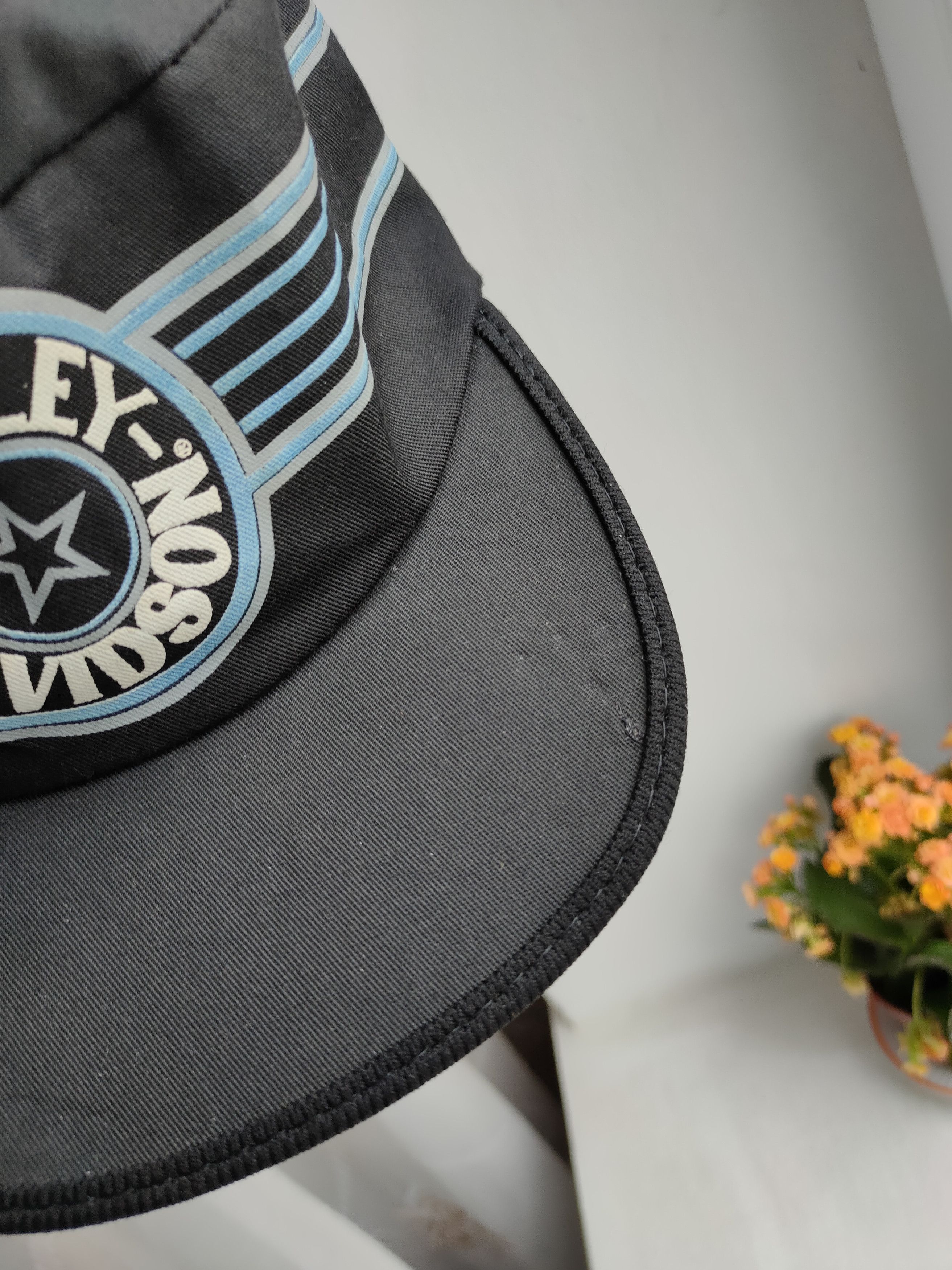 Harley Davidson Harley Davidson Vintage Military cap 2000 H-D R.K Stratman Size ONE SIZE - 10 Thumbnail