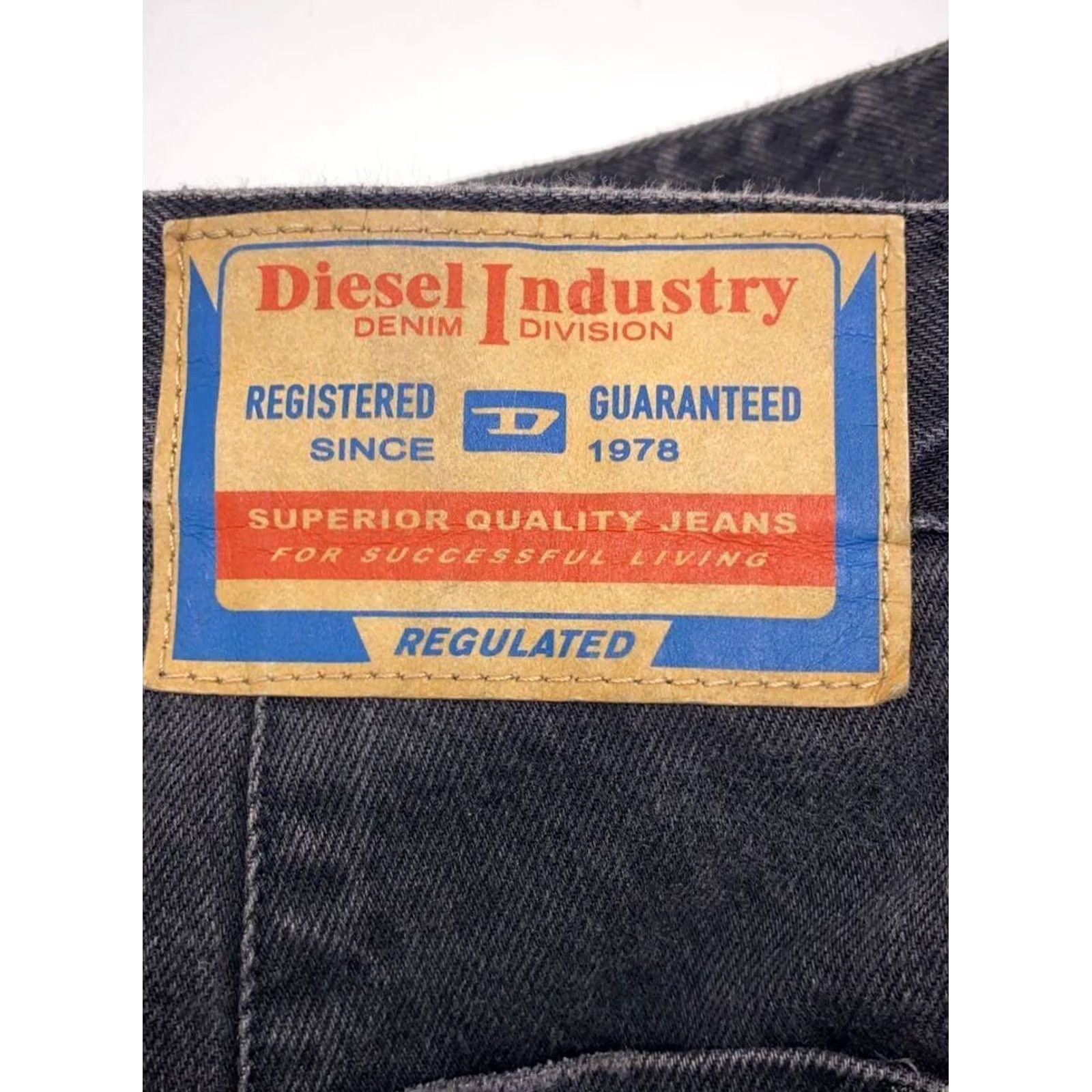 Diesel Diesel D-FISH-S Cargo Trousers Size 32 Black Cotton Regular Wide-Leg Mens City Army Vintage No Size US 32 / EU 48 - 4 Thumbnail