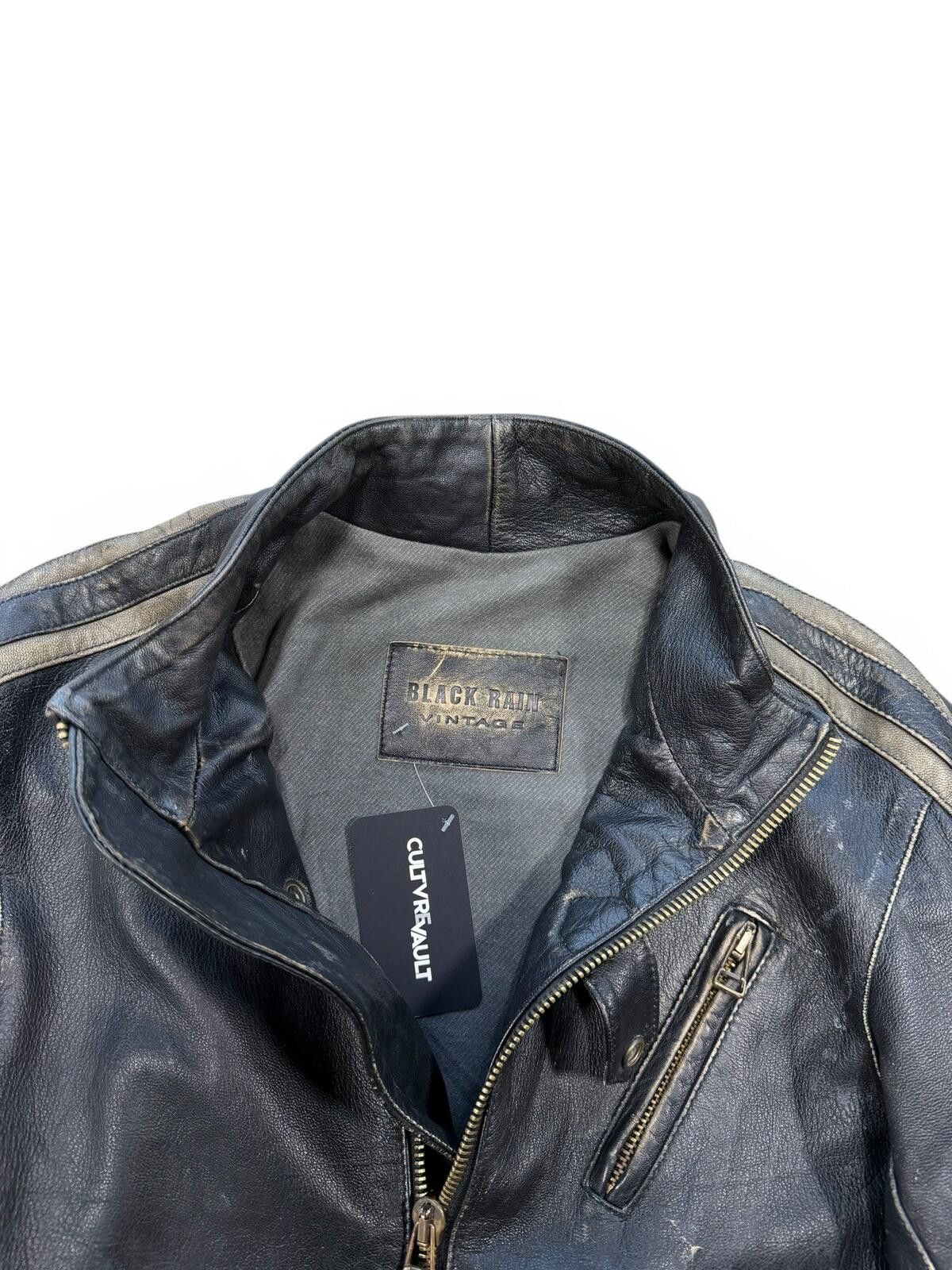 Other Black Rain Sex Drugs Rock & Roll Leather Jacket Size Large Size L / US 10 / IT 46 - 9 Thumbnail