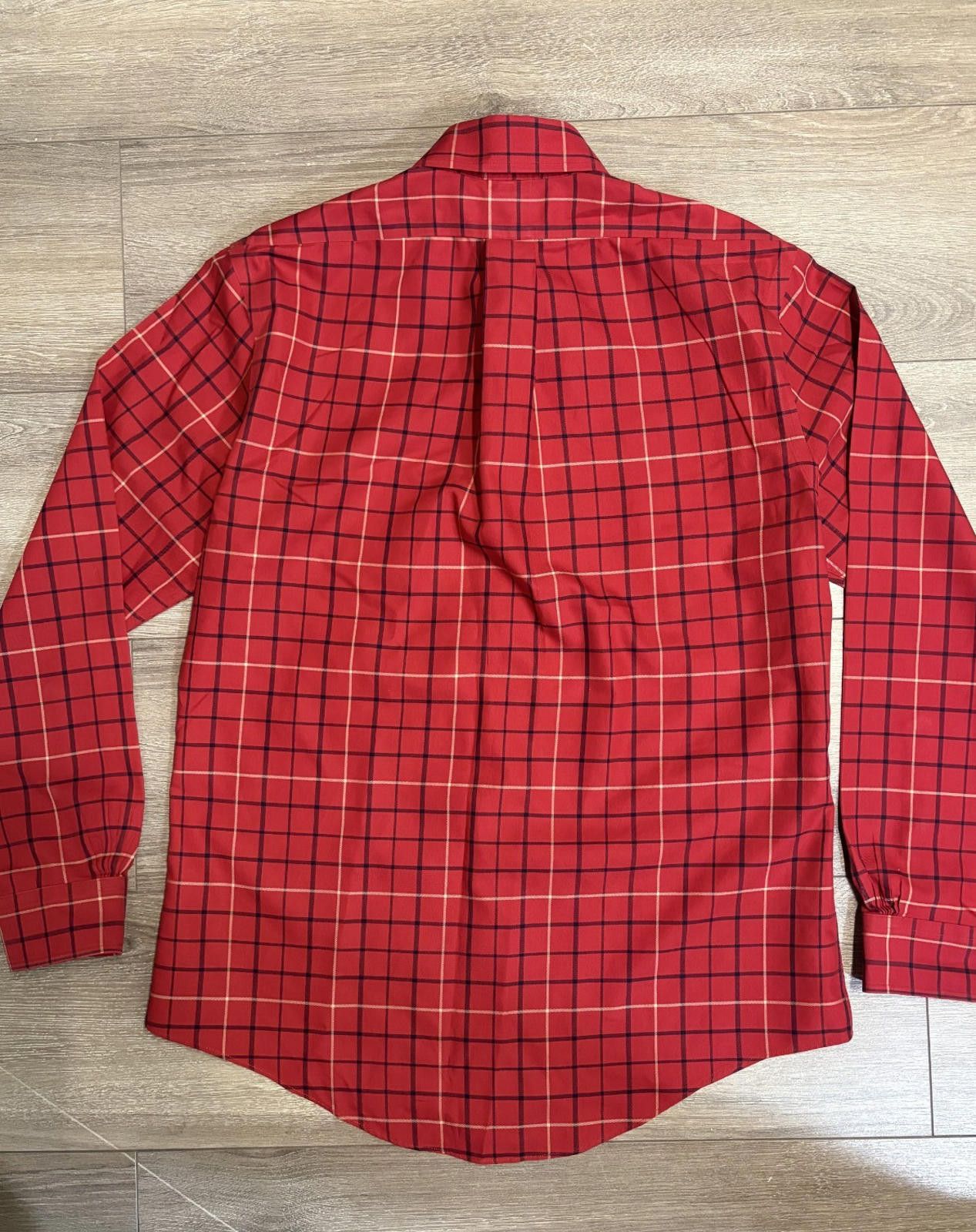 Brooks Brothers Brooks Brothers Mens M Red Plaid Regent Button Up Casual Size US M / EU 48-50 / 2 - 2 Thumbnail
