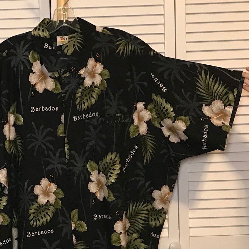 Other Rime Hawaiian Collared Button-Down Short Sleeve Shirt XXL Size US XXL / EU 58 / 5 - 6 Thumbnail