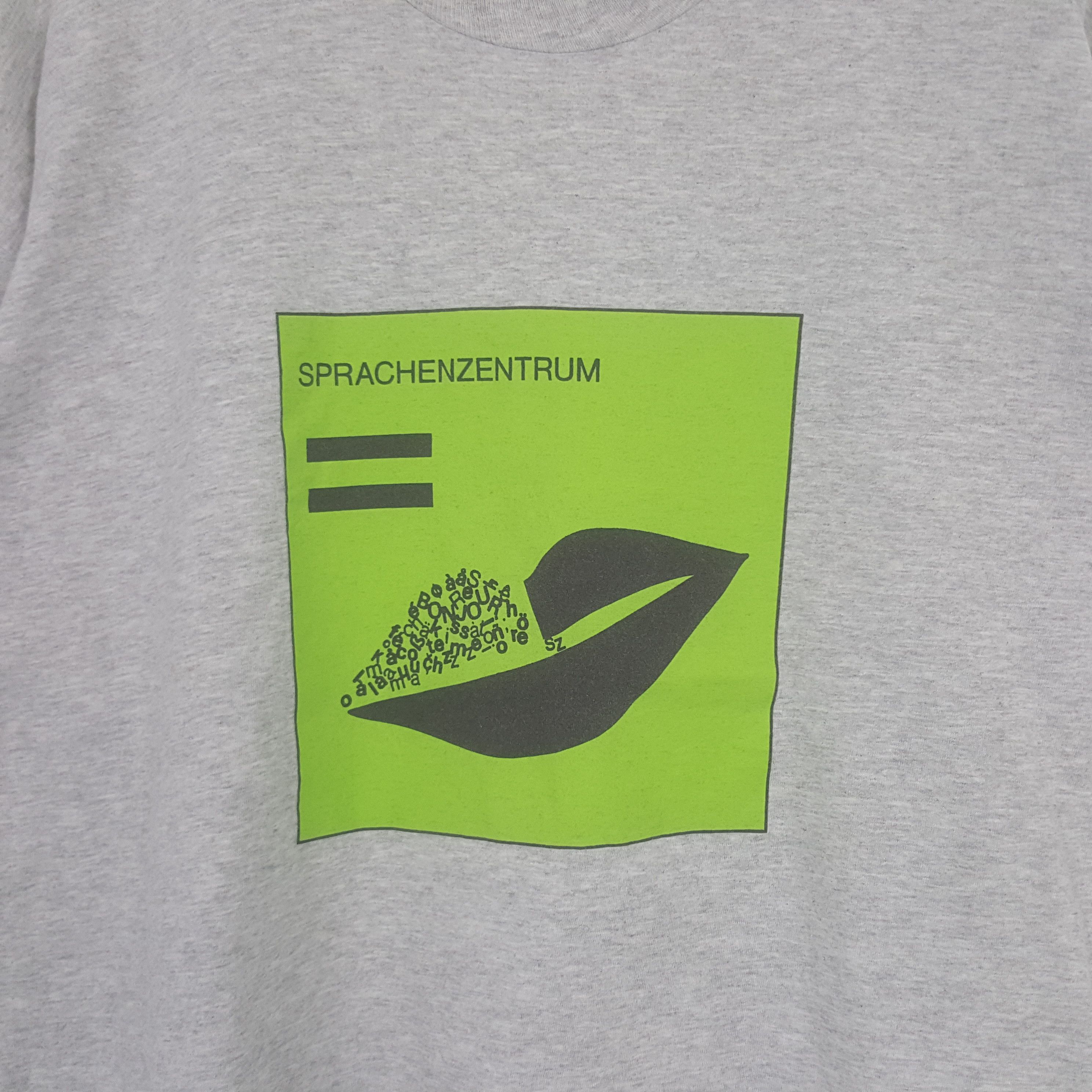 Vintage Vintage SPRACHENZENTRUM Ghk Promo Tshirt Size US XL / EU 56 / 4 - 4 Thumbnail