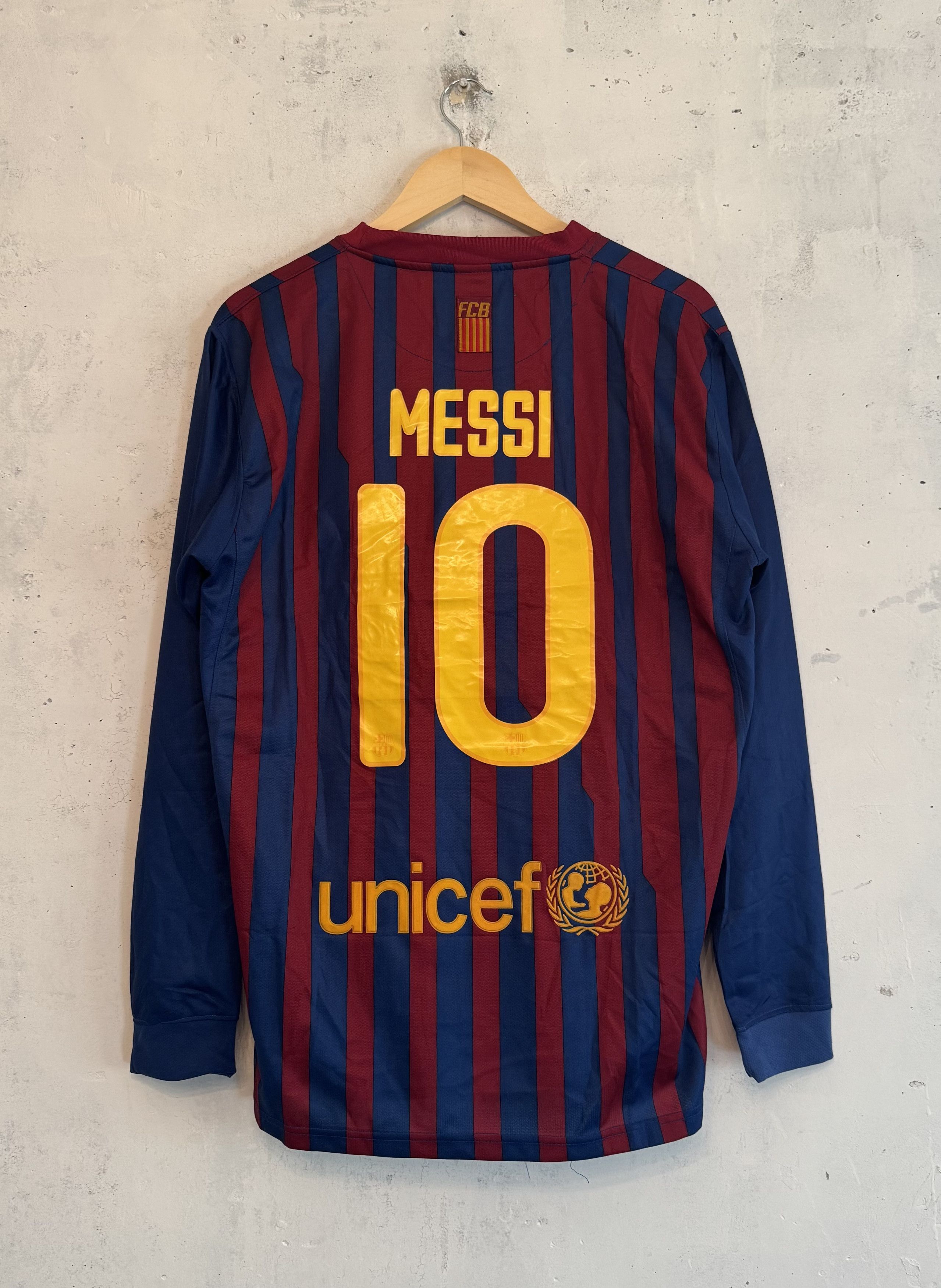 Vintage Barcelona 2011 2012 Messi #10 Home Football Soccer Shirt Size US XL / EU 56 / 4 - 1 Thumbnail