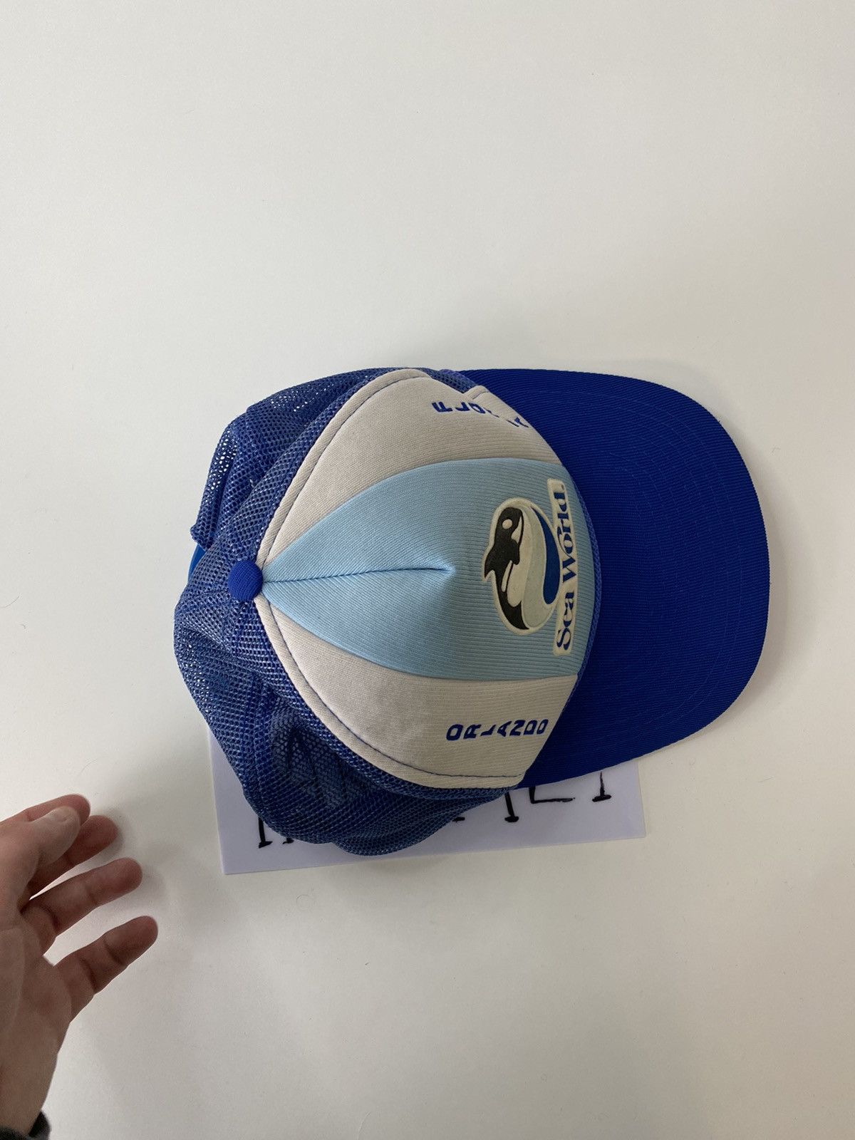 Vintage Orlando Sea World Florida tracker cap hat Size ONE SIZE - 7 Thumbnail