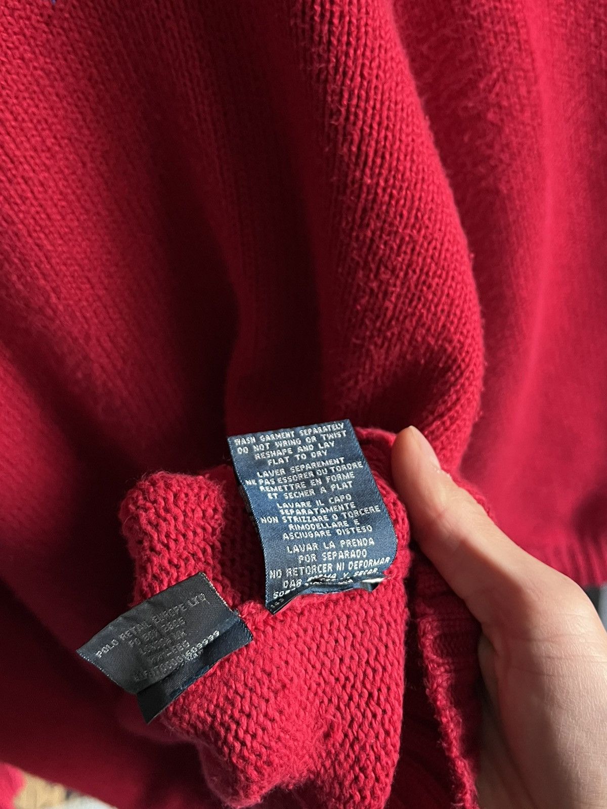 Polo Ralph Lauren Vintage Polo Ralph Lauren Knitted Sweater Size US M / EU 48-50 / 2 - 11 Thumbnail