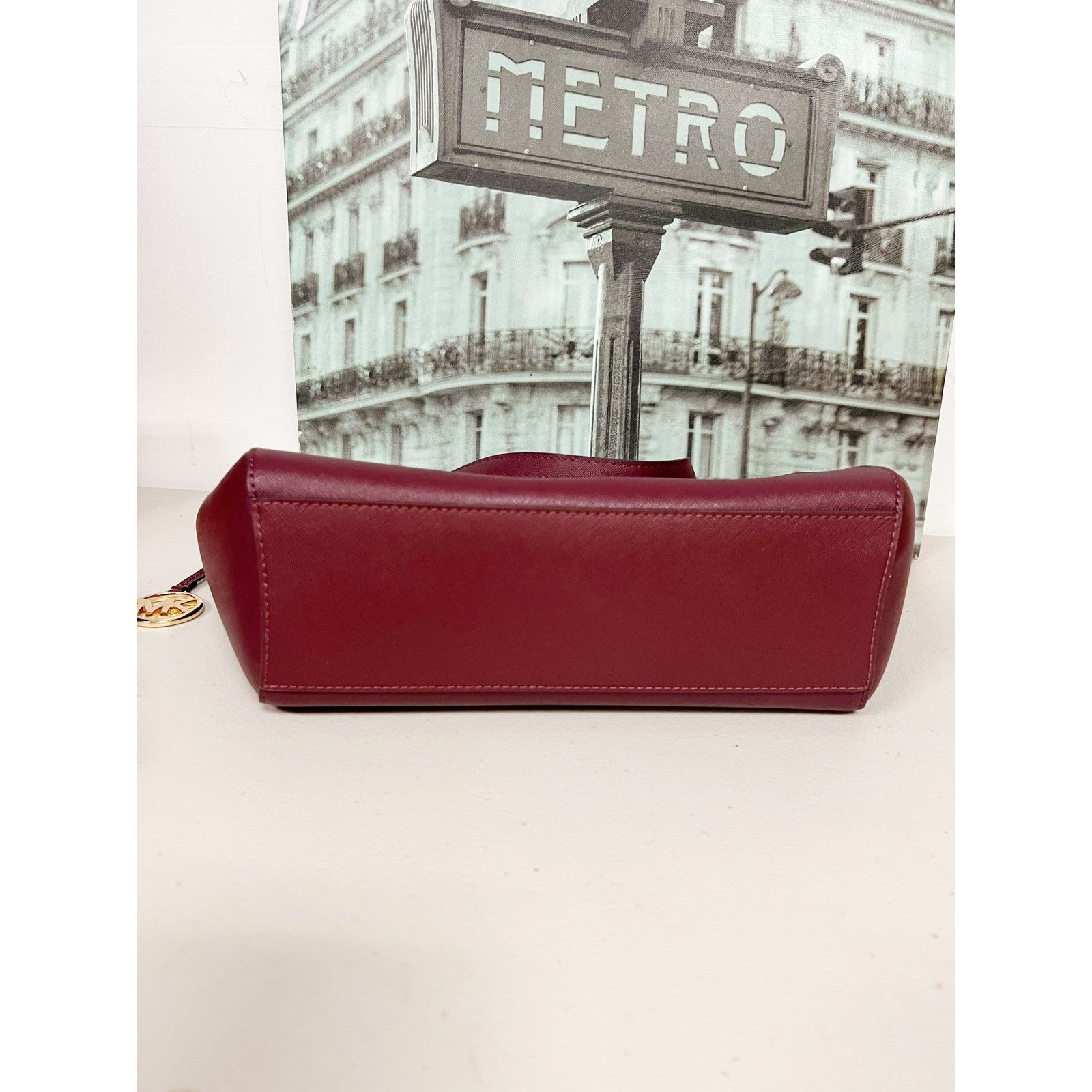 Michael Kors Michael Kors 35T5GTVT3L Jet Set Large Saffiano Leather Bag Size ONE SIZE - 4 Thumbnail