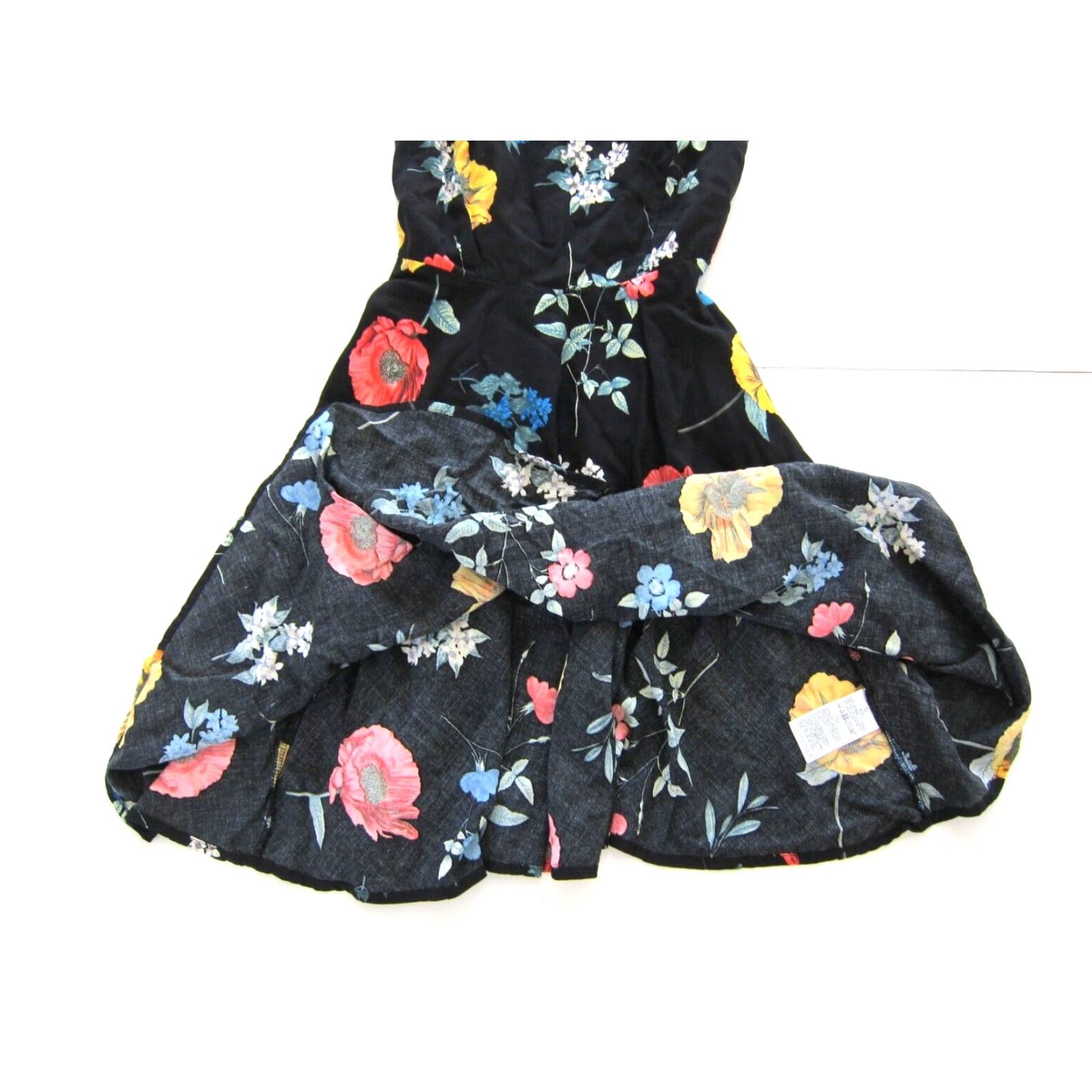 Old Navy Old Navy Floral Slip Tank Sun Dress XS Women Black Green Yellow Pink Floral Patterns 100% Rayon Swing Dress XS Women Size XS / US 0-2 / IT 36-38 - 7 Thumbnail