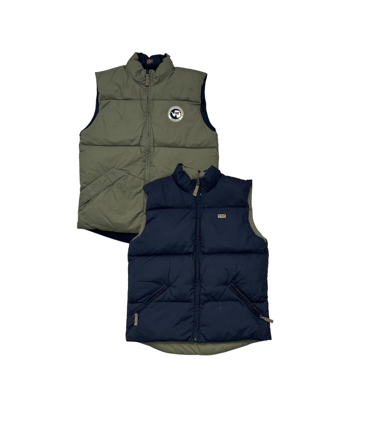 Napapijri Double-sided Puffer Vest Napapijri zipped jacket Size US M / EU 48-50 / 2 - 1 Thumbnail