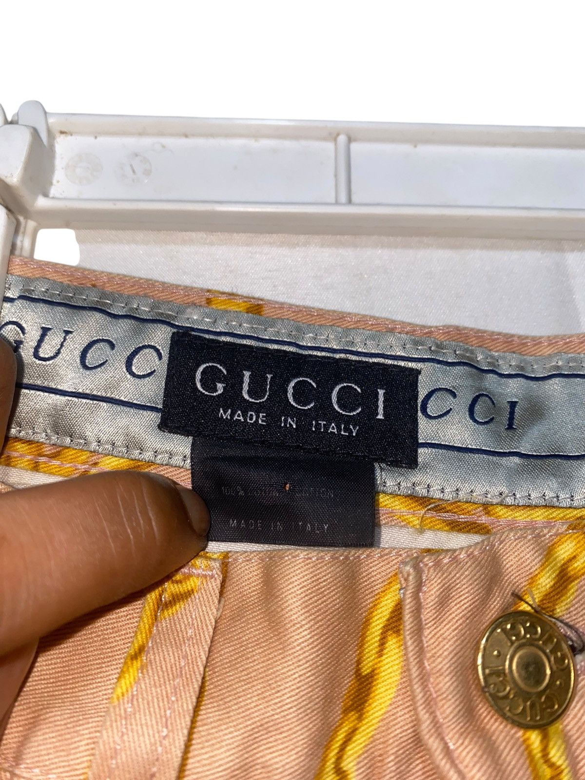 Gucci SS93 Gucci Tom Ford horsebit highwaist pants Size 26" / US 2 / IT 38 - 11 Thumbnail