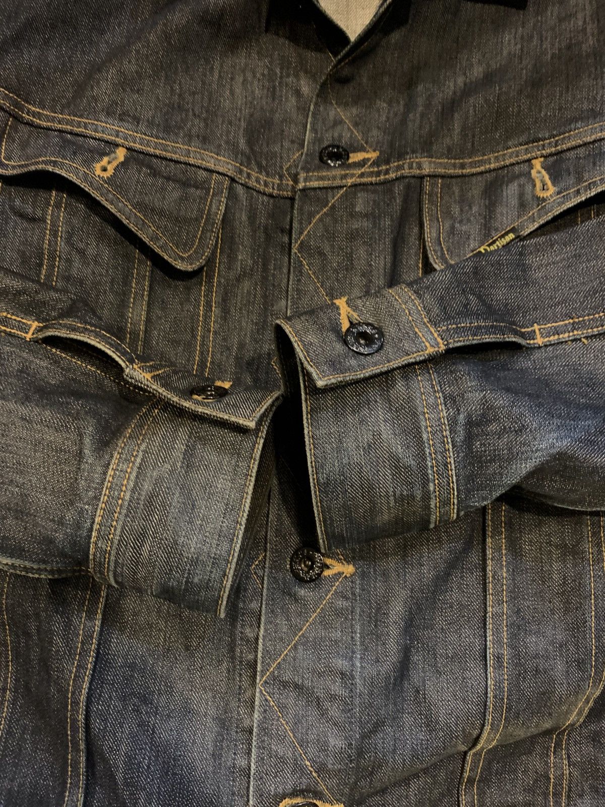 Studio D'Artisan 🐍 Studio D’Artisan Denim Jacket Size US M / EU 48-50 / 2 - 6 Thumbnail