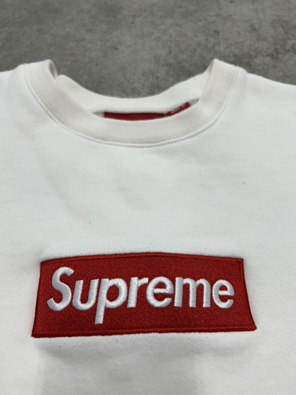 Supreme Supreme box logo sweatshirt FW15 Size US XL / EU 56 / 4 - 2 Thumbnail