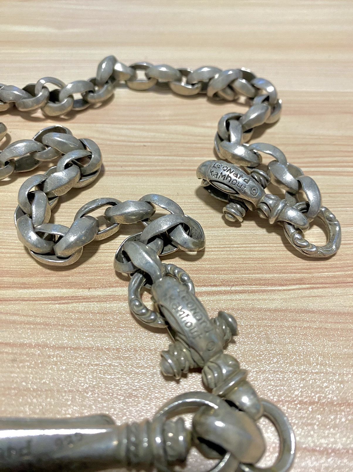LONE ONES Very Rare Leonard Kamhout Silk Link Wallet Chain Size ONE SIZE - 4 Thumbnail