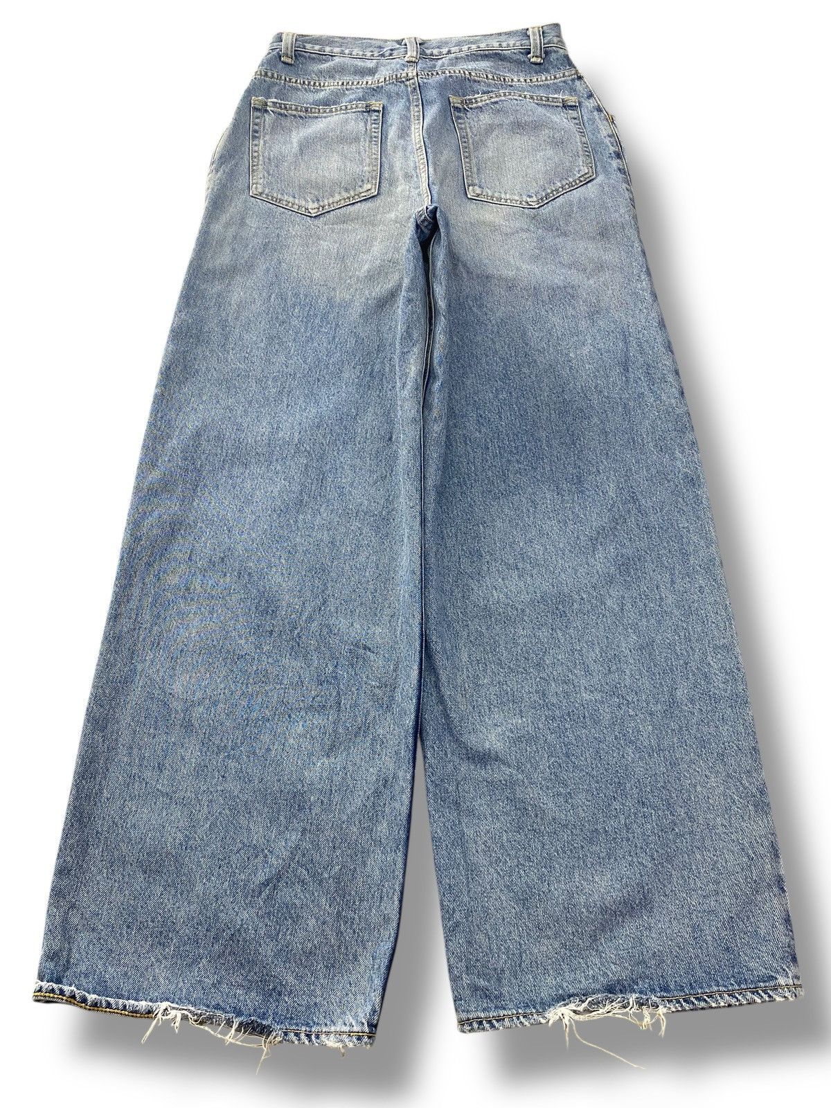 Japanese Brand Japanese Brand Mud Wash Style Baggy Leg Jeans Size US 28 / EU 44 - 3 Thumbnail