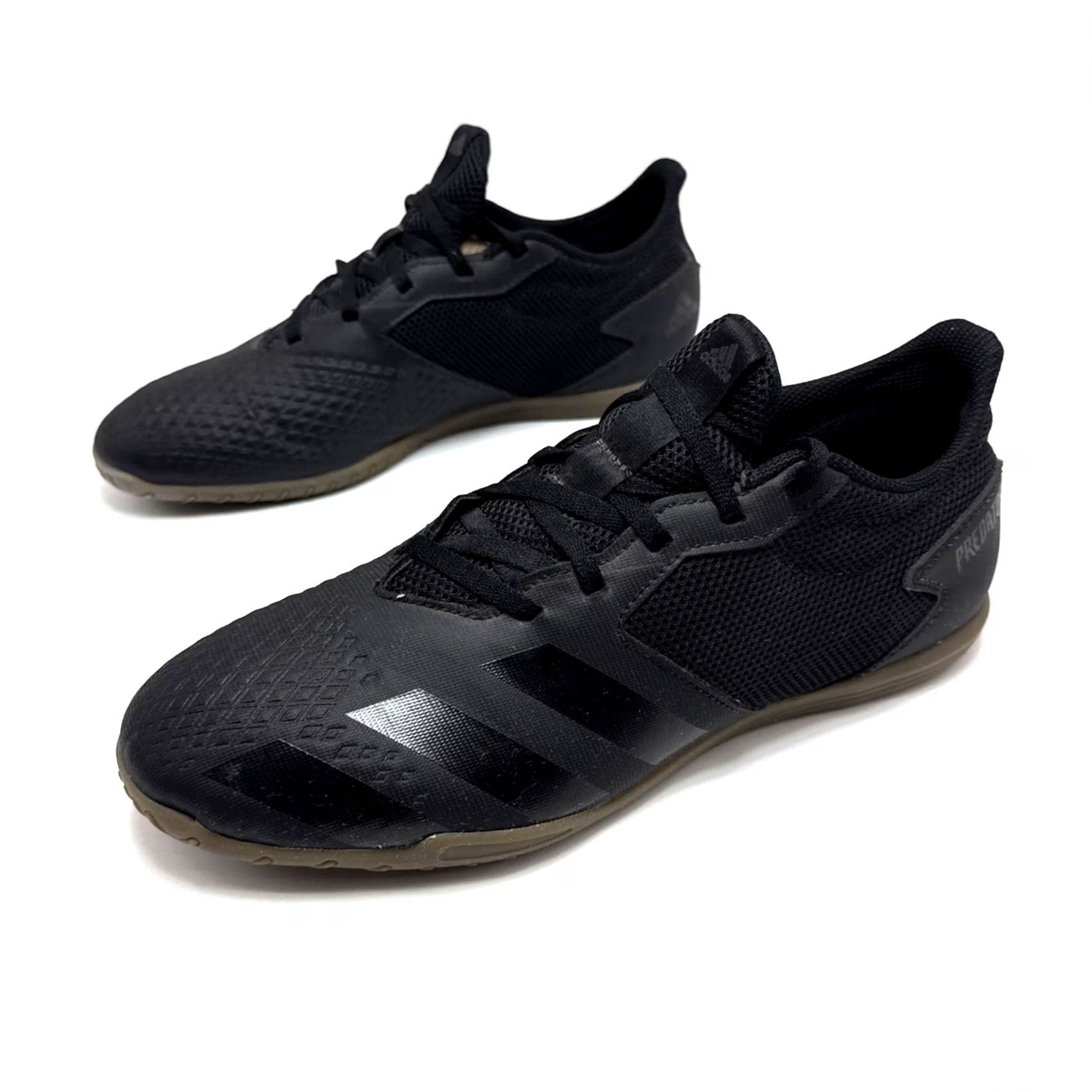Adidas Adidas Predator 20.4 Mens Size 10 IN Door Soccer Black Running Sneakers Size US 10 / EU 43 - 2 Thumbnail