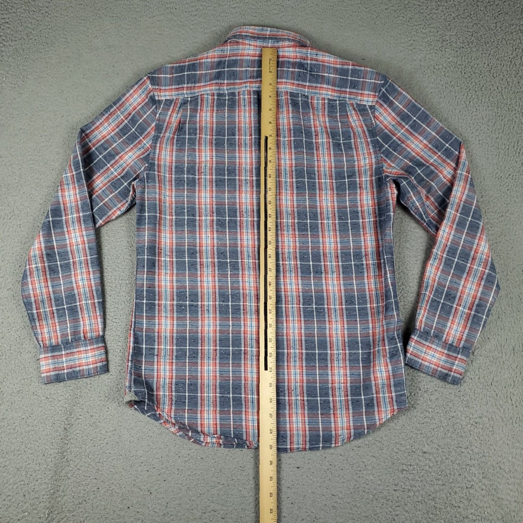 Original Penguin Original Penguin Button-Up Shirt Mens Size Small Blue Red Plaid Long Sleeve Casual Size US S / EU 44-46 / 1 - 3 Thumbnail