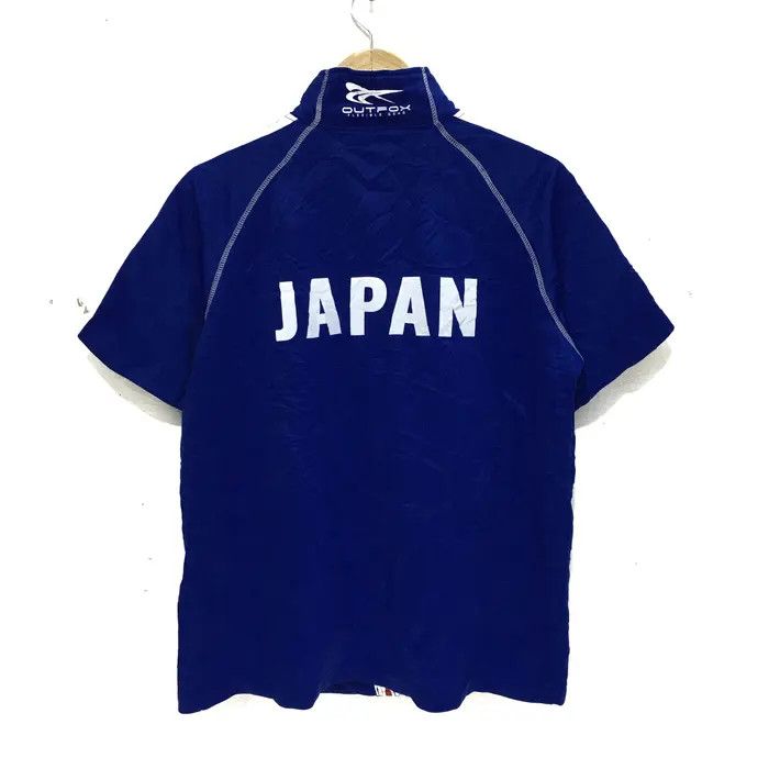 Japanese Brand Vtg OUTFOX JAPAN National Team Jersey Shirt Football Sweater Size US L / EU 52-54 / 3 - 5 Thumbnail