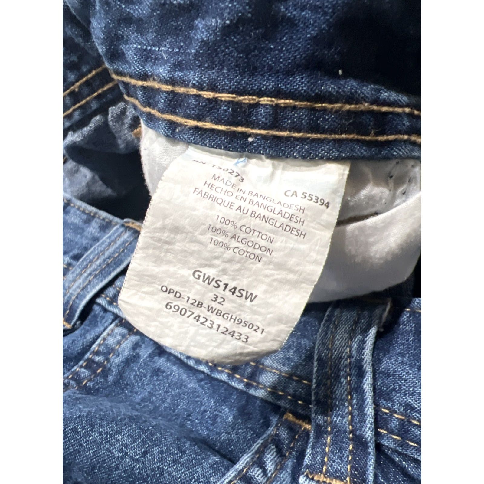 Wrangler Wrangler Cargo Shorts Denim Blue 32 Men Medium Rise Pockets Classic 9.5 Inseam Regular Size US 32 / EU 48 - 5 Thumbnail