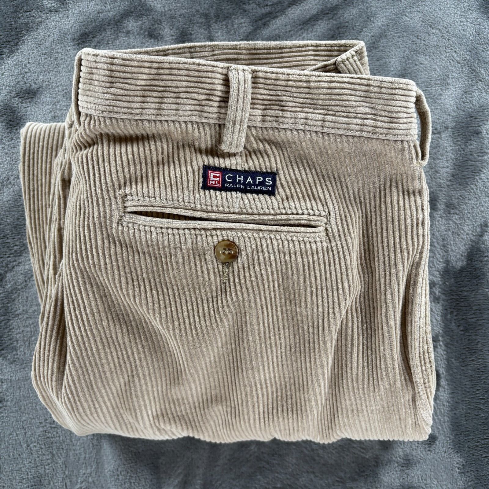 Polo Ralph Lauren Polo Ralph Lauren Vintage Tan Corduroy Pants Men 34x31 Prep Size US 34 / EU 50 - 12 Thumbnail