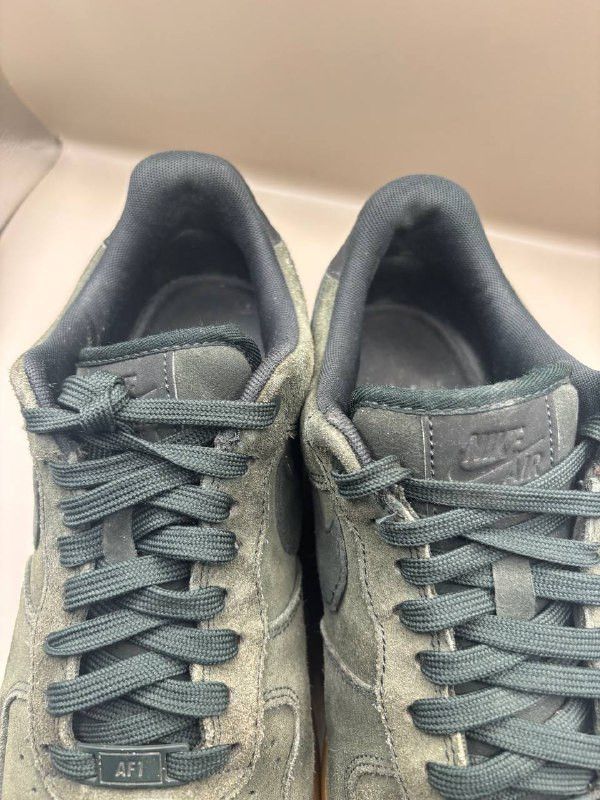 Nike Nike Air Force 1 Low Suede "Outdoor Green" Gum Sole Size US 8.5 / EU 41-42 - 7 Thumbnail
